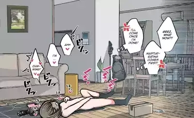 ribingu de kaihou onanichan | Best Friend-chan Masturbating Out in the Living Room 9