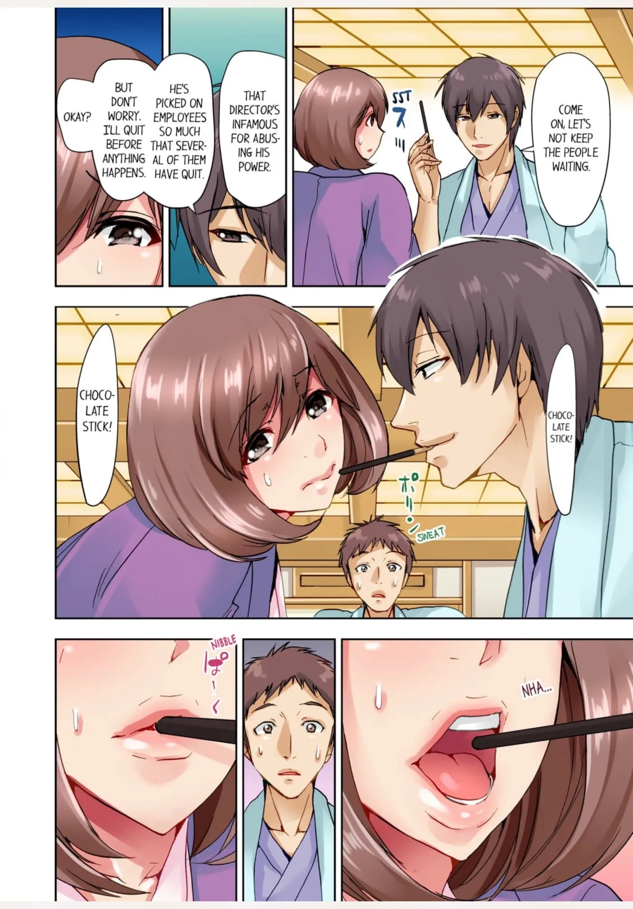 Kekkon 3-Nen Me no Tsuma wa, Shain Ryokou Chuu ni Otto no Yoko de Netorareru! 1 | Netorare With a Busty Wife on a Company Trip 1 - Page 11