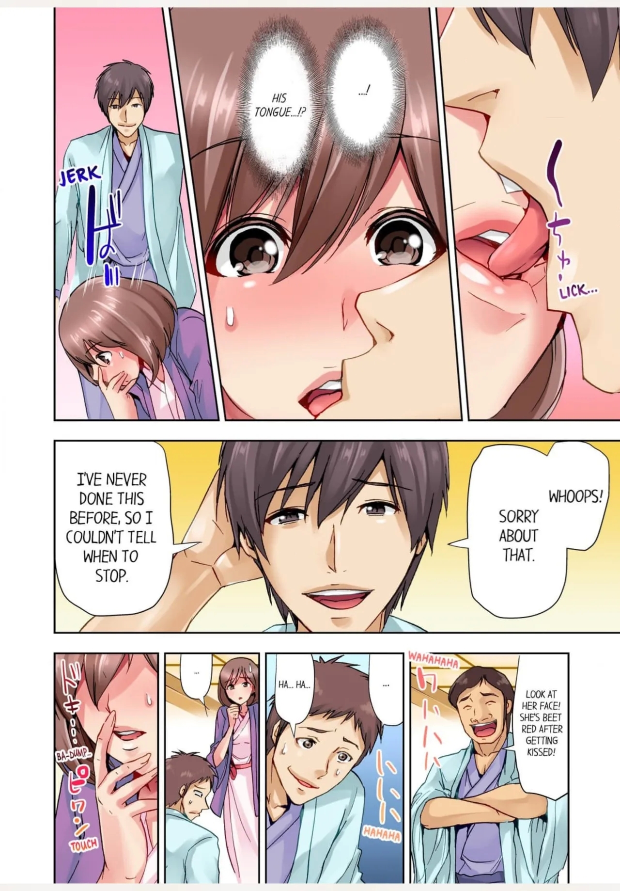 Kekkon 3-Nen Me no Tsuma wa, Shain Ryokou Chuu ni Otto no Yoko de Netorareru! 1 | Netorare With a Busty Wife on a Company Trip 1 - Page 13