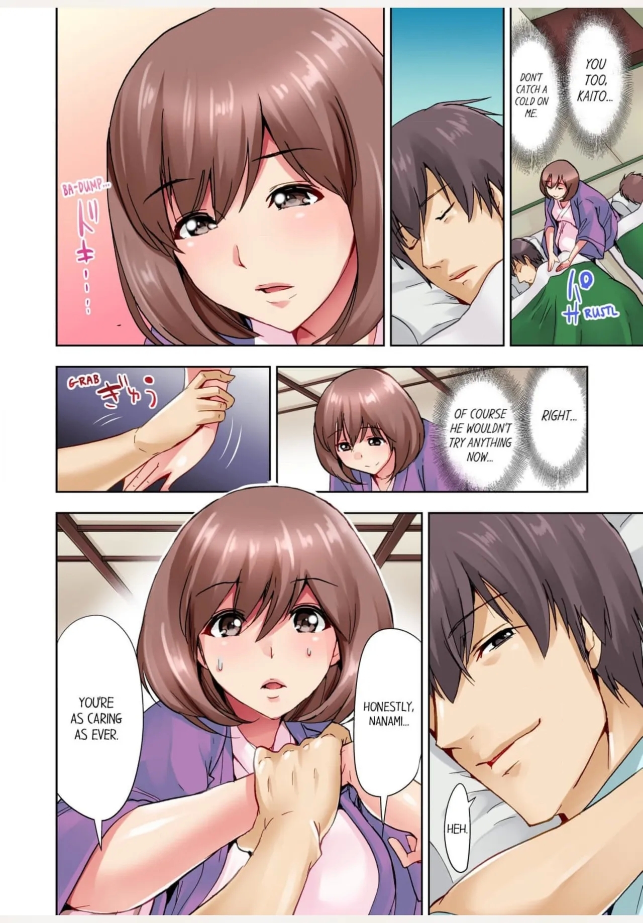 Kekkon 3-Nen Me no Tsuma wa, Shain Ryokou Chuu ni Otto no Yoko de Netorareru! 1 | Netorare With a Busty Wife on a Company Trip 1 - Page 17