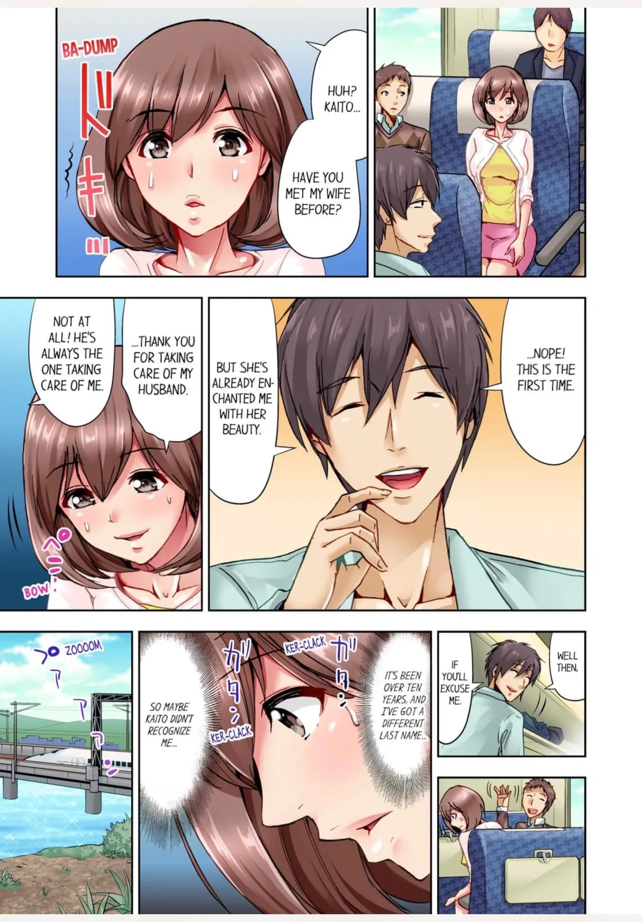 Kekkon 3-Nen Me no Tsuma wa, Shain Ryokou Chuu ni Otto no Yoko de Netorareru! 1 | Netorare With a Busty Wife on a Company Trip 1 - Page 4