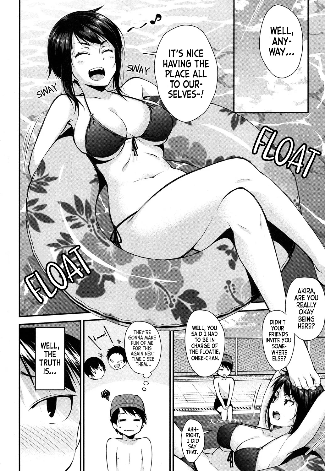 [Kurokura Eri] Onee-chan no Omocha Natsu no Pool Hen | Onee-chan's Toy (Summer Pool Edition) (COMIC MILF 2019-10 Vol. 50) [English] [mali] [Digital] 1