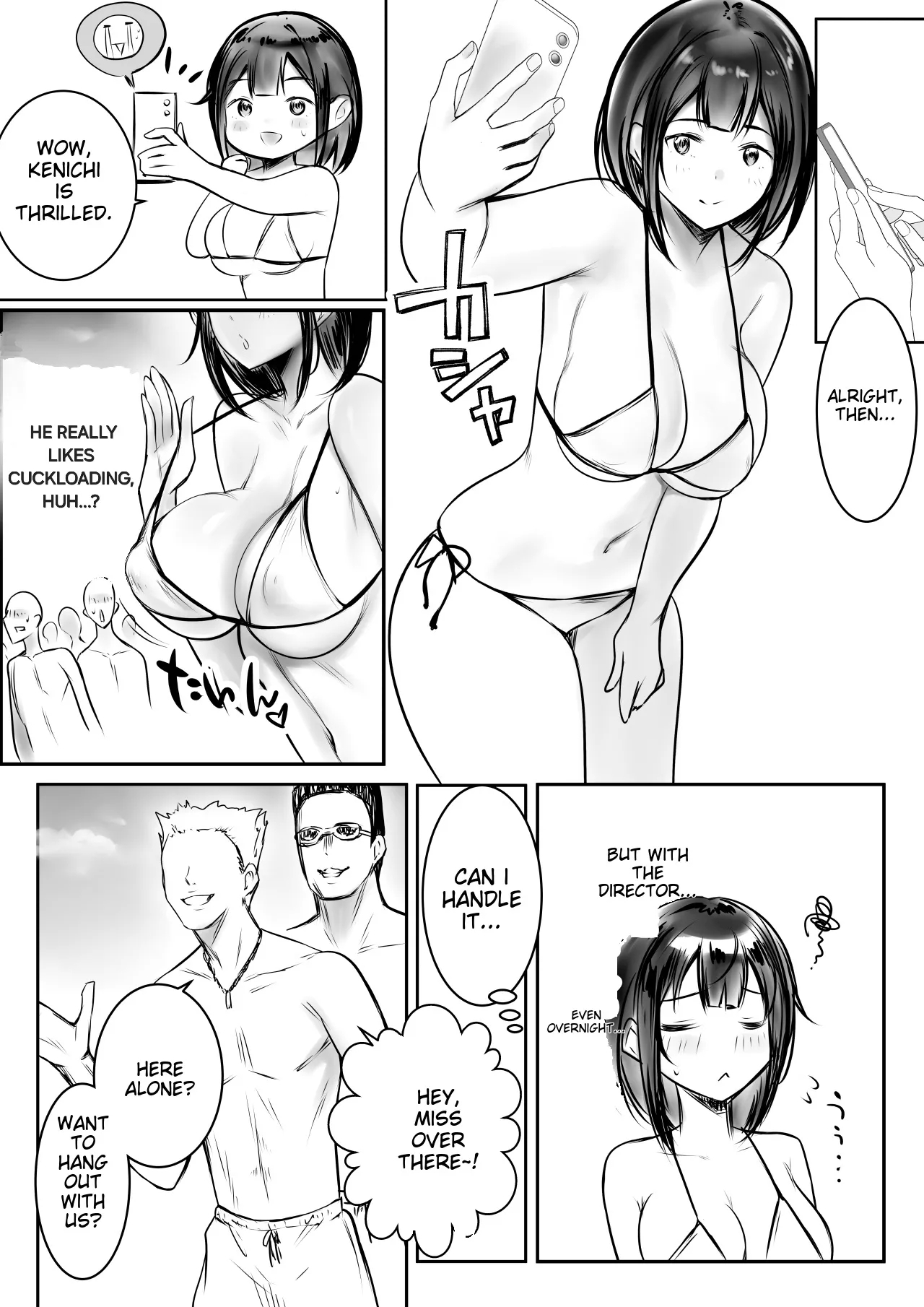 I Let My Big-Breasted High School Wife, Who Only Acts Sweet for Me, Be Embraced by Another Man 10 - Page 11