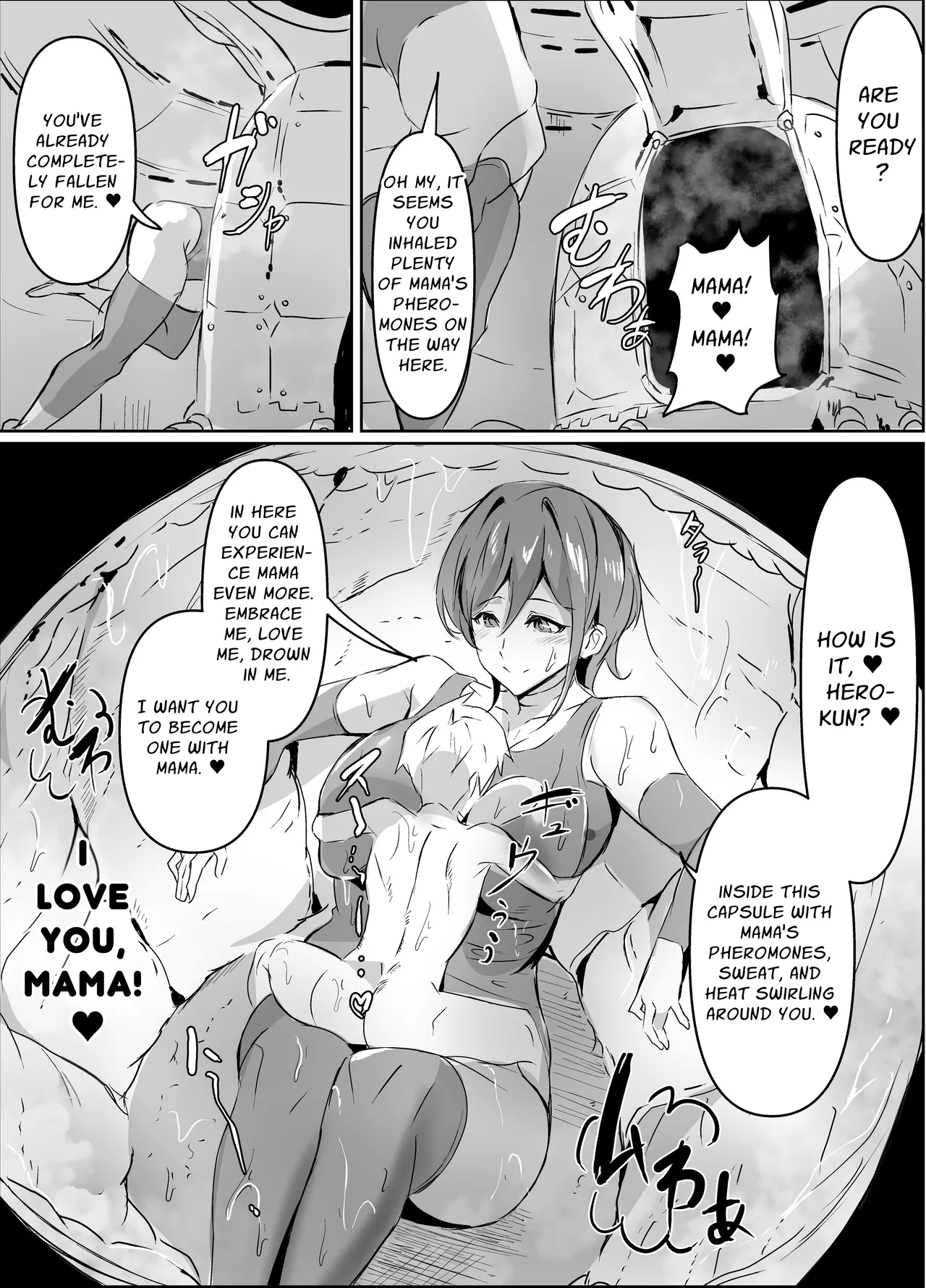 Perverted Body-Tight Mama Monster - Page 8