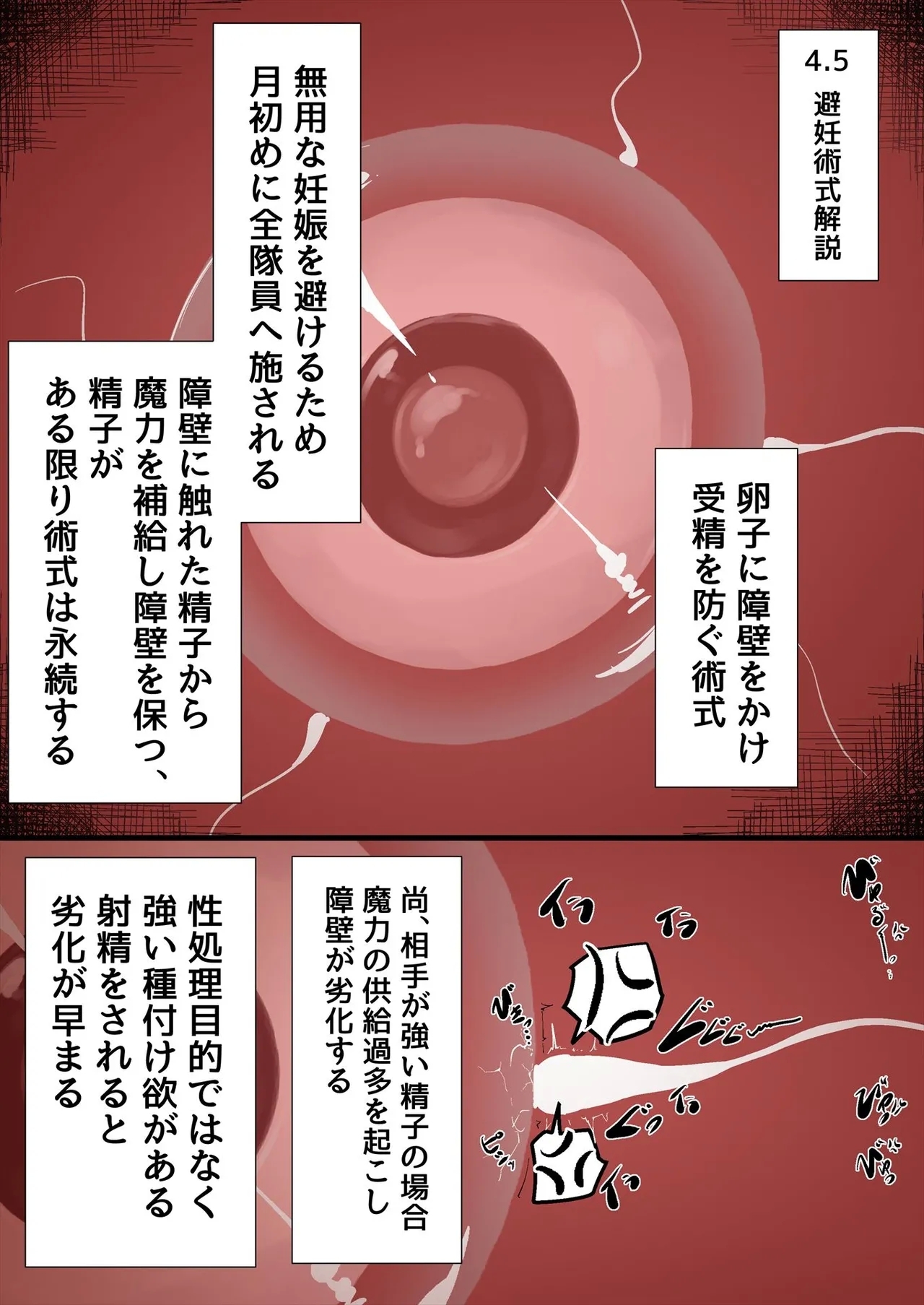 戦士隊ふたなり種付け教練 4