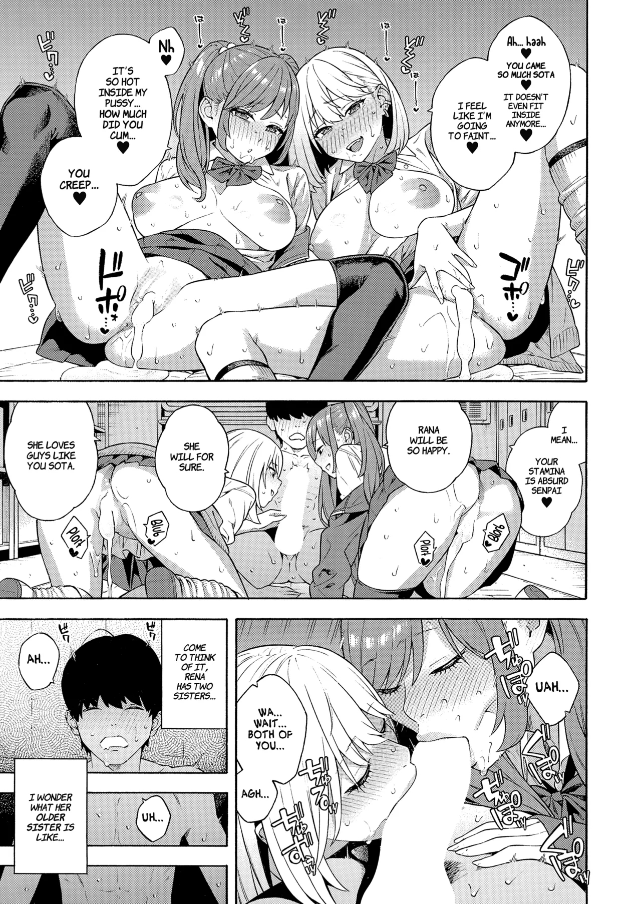 Making a Harem of the Three Bitchy Gal Sisters - Episode 2 - Page 41