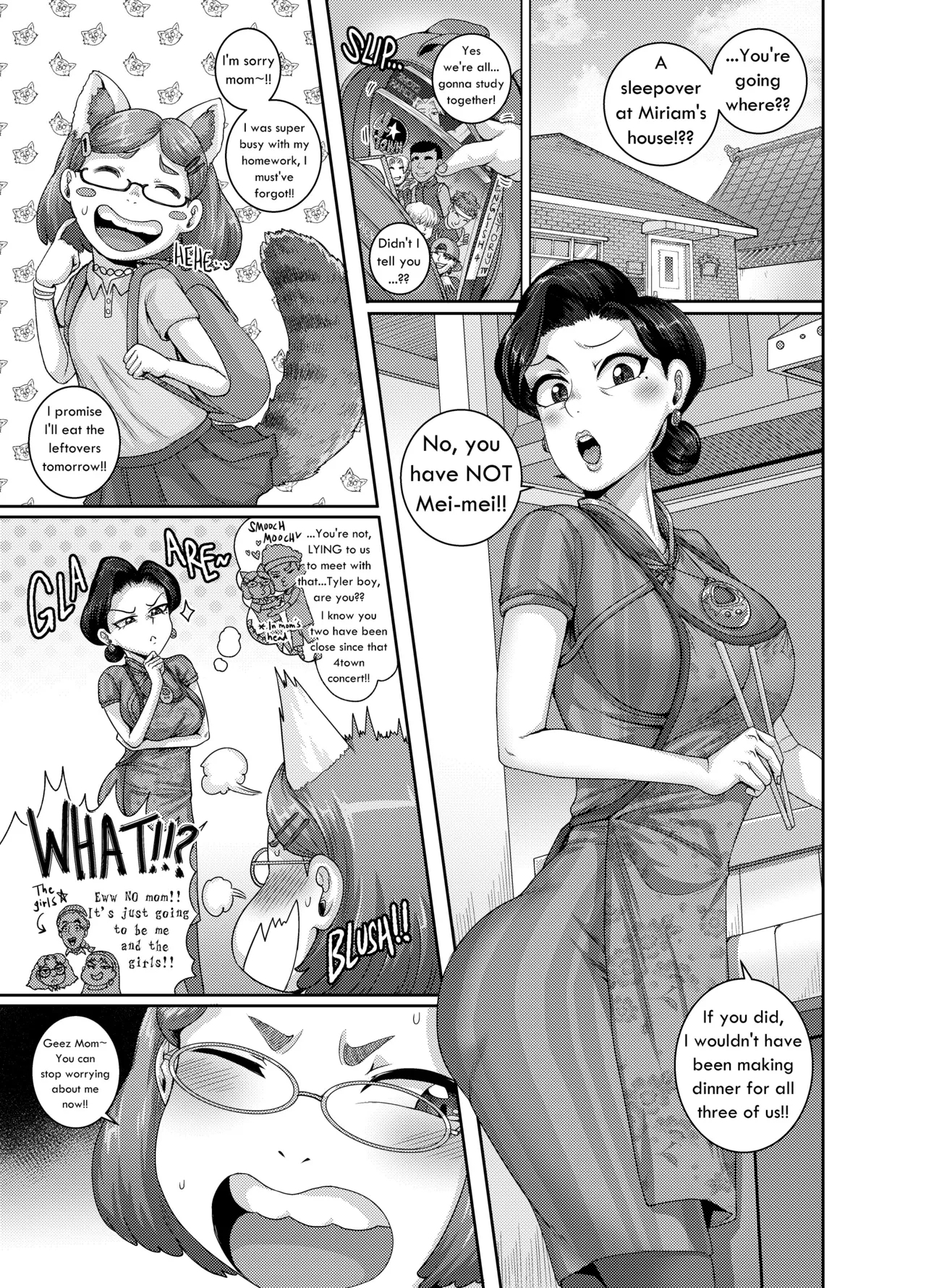 Tsuma wa Tokidoki Ecchi Panda | Mating with Red - Page 2