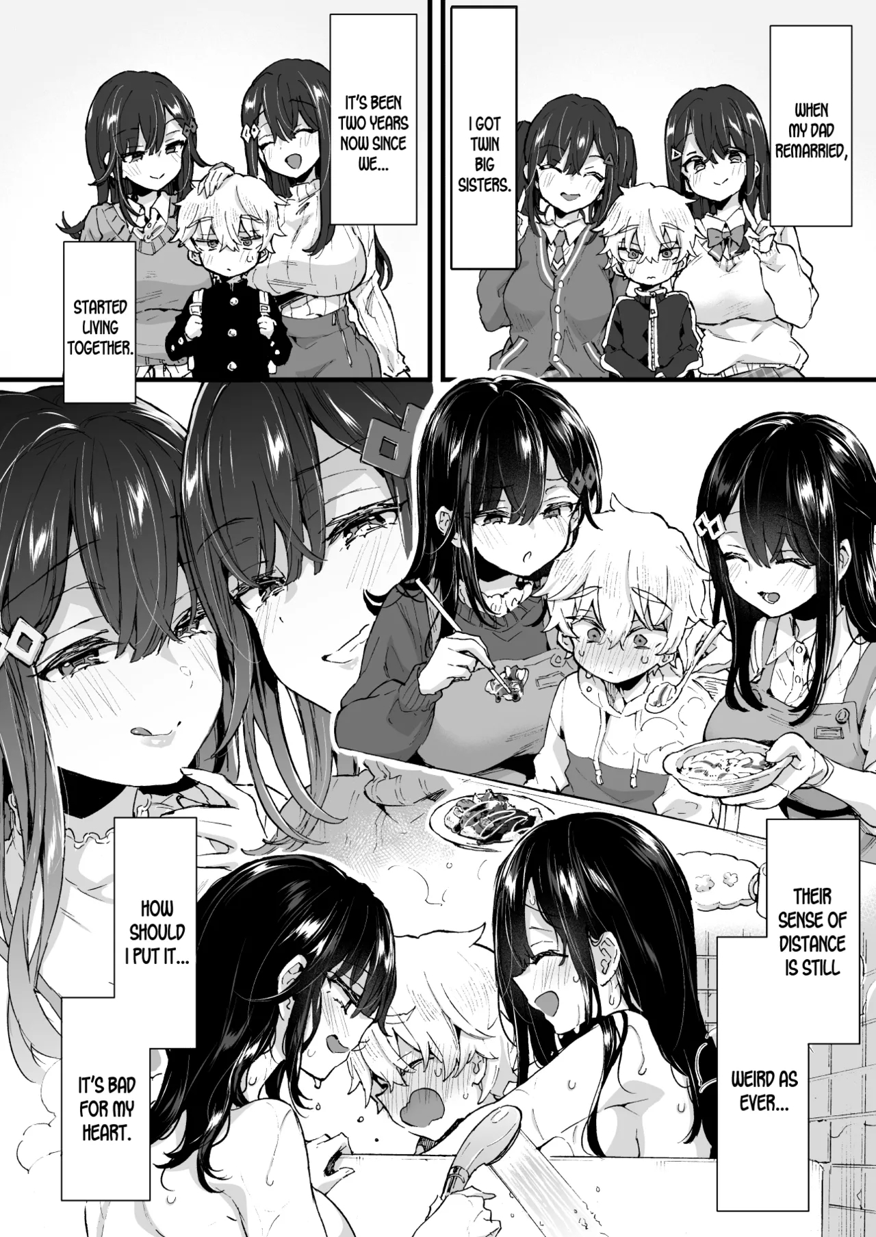 [Koniro Drops (Morishima Kon)] Onee-chan to Yofukashi! - Staying Up Late With The Sisters [English] [SDTLs] [Digital] 6