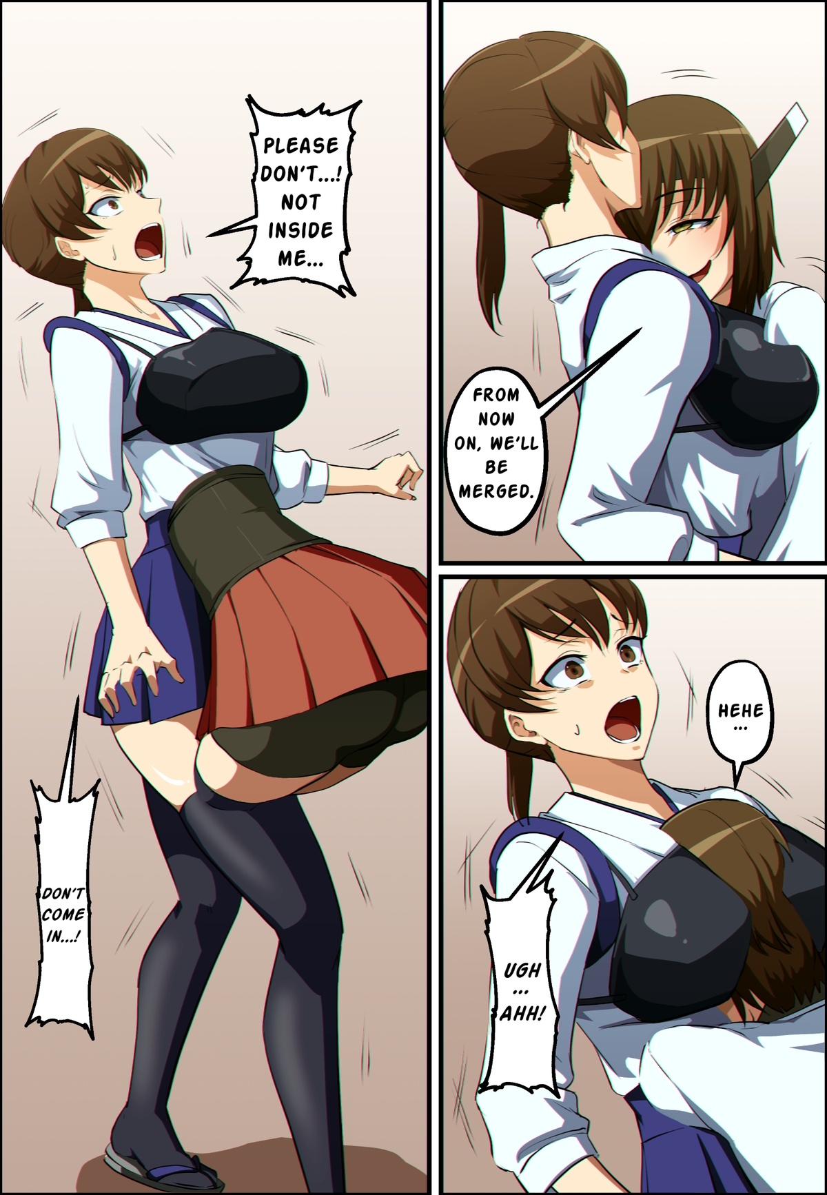 Taihou & Kaga merge possession - Page 6