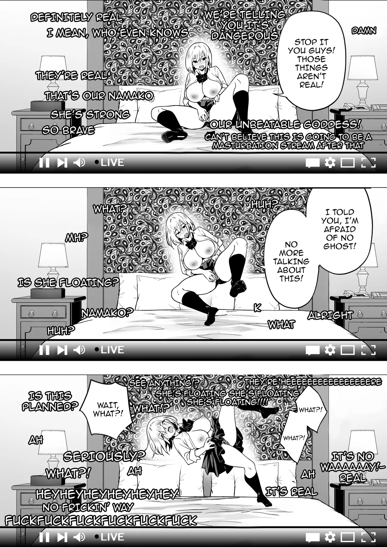 Haishin Joshi Namako no Shinrei Taiken | A Female Streamer's Raw Paranormal Experience - Page 10