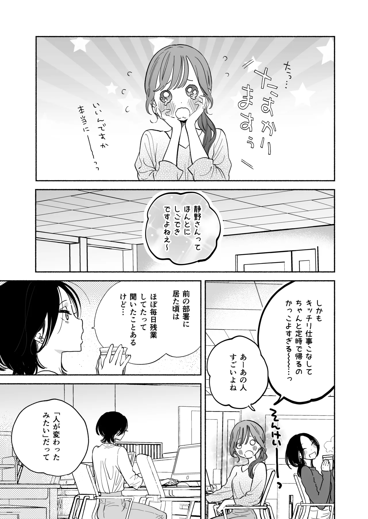 会社で真面目な静野さんは家で男を飼ってるらしい - Page 8