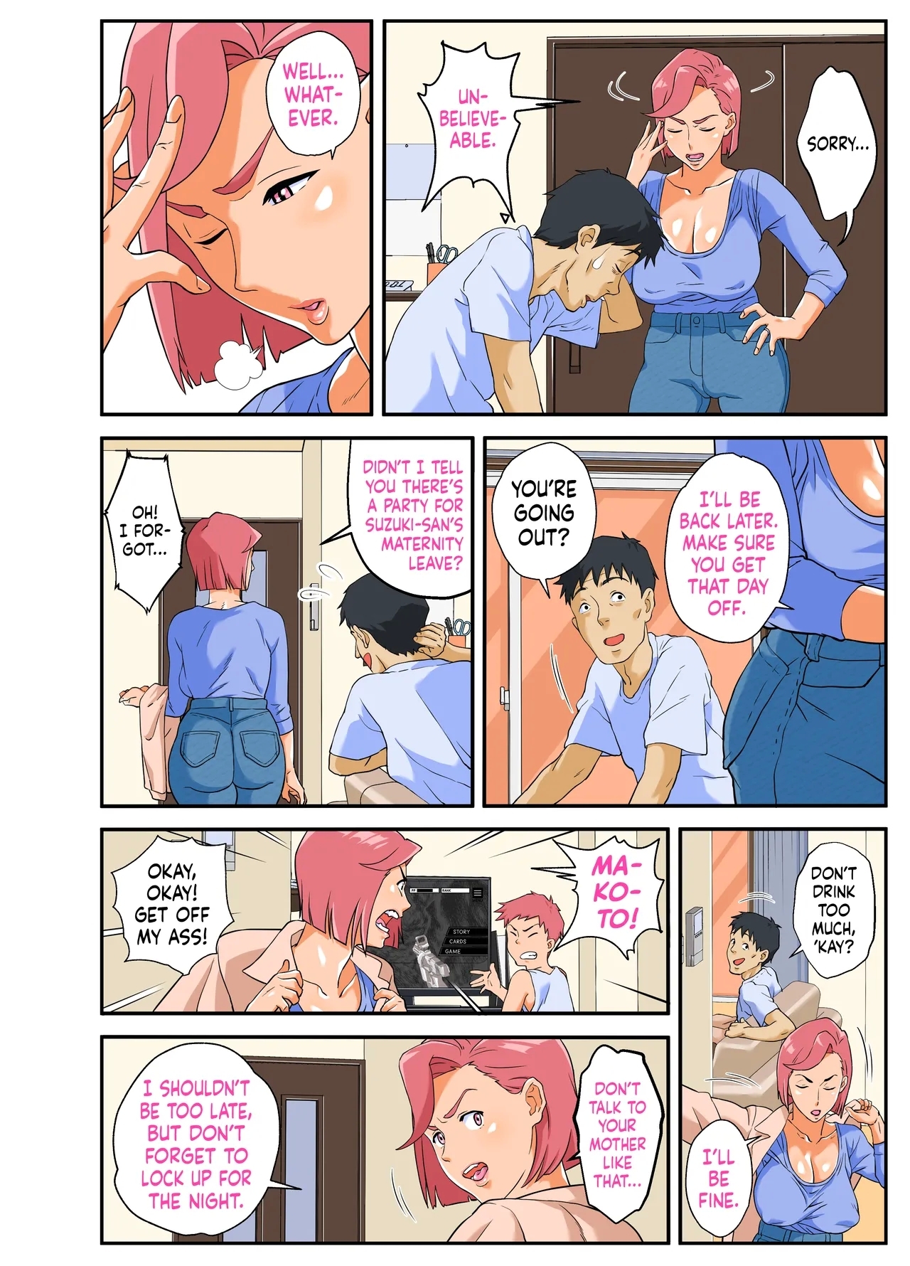 Konbini Uwaki Tsuma. | Busty, Cheating, Mini-Mart Wife. - Page 6