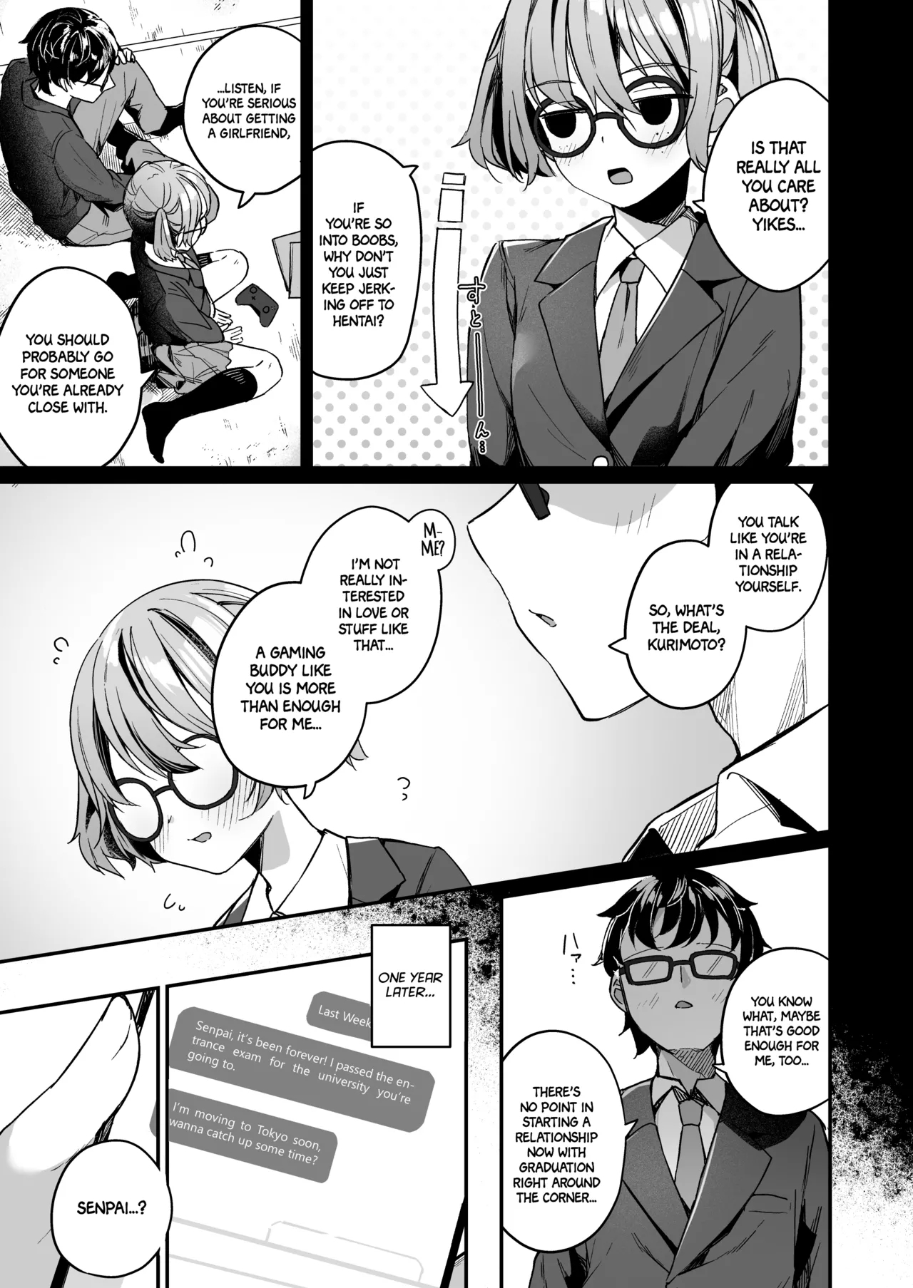 Renai Soudan nante Hobo Sex desu yo ne!? ～Akuyuu Kouhai to Issen Koete Yarimakuru Hanashi～ - Page 5