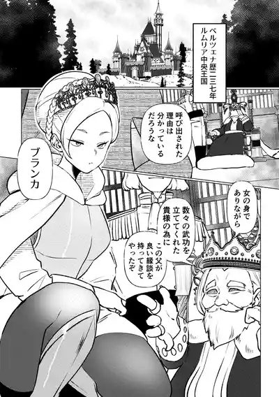 姫騎士王女、異民族の王に愛される。 2