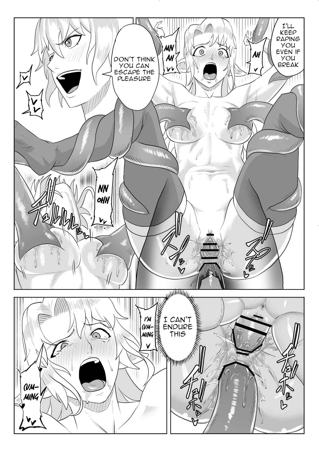 Touma Butai Rokka no Sentou Kiroku Moudoku no Sasori 5| Demon Slayer Unit Rokka's Battle Record Venomous Scorpion 5: Captive Elf Futanari Rape - Page 59