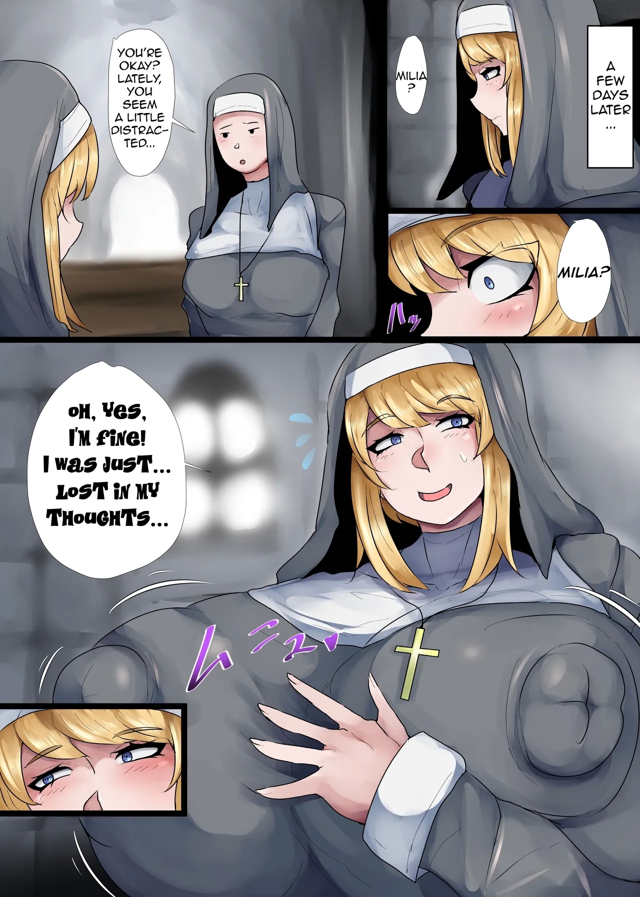 Bakunyuu Sister x Kyokon Goblin | Big breasts sister X big dick goblin. - Page 11
