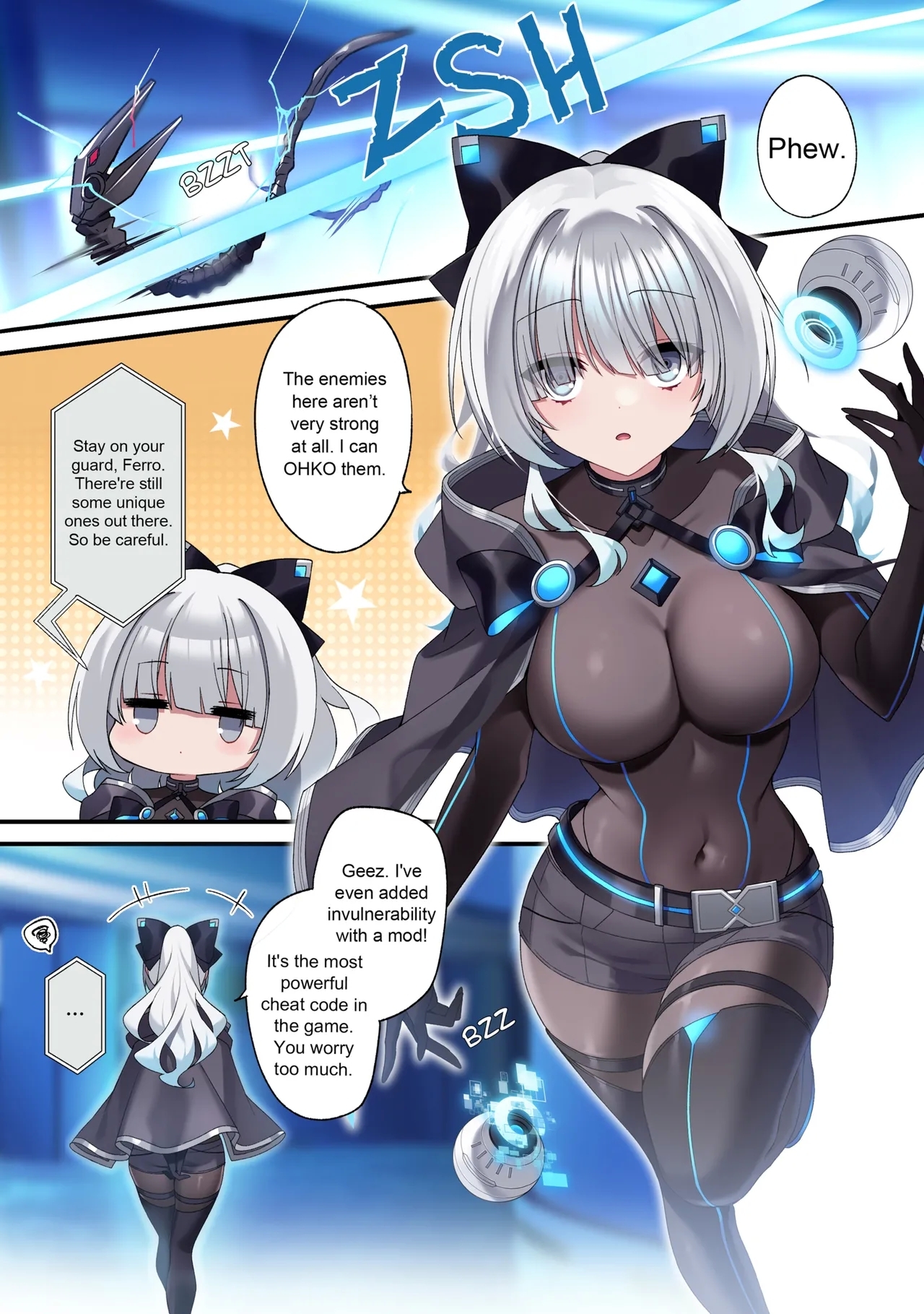 The Cyber Girl Sinking into the Virtual World - Page 5