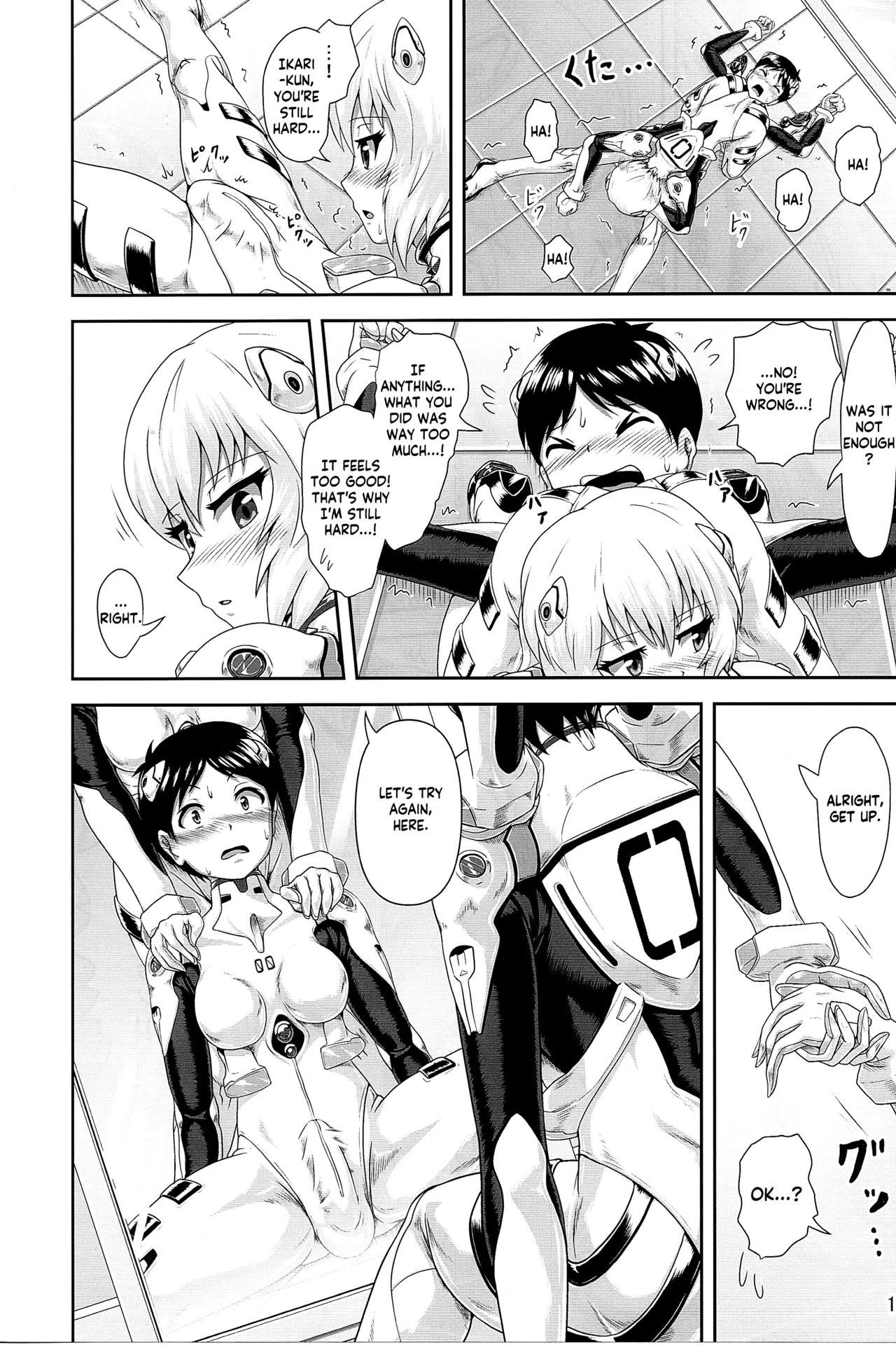 Plugsuit Josou ja Nai to...! WHITE | Is that plugsuit cross-dressing...!? WHITE - Page 11