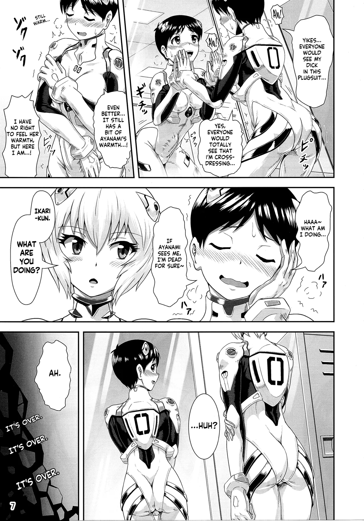 Plugsuit Josou ja Nai to...! WHITE | Is that plugsuit cross-dressing...!? WHITE - Page 6