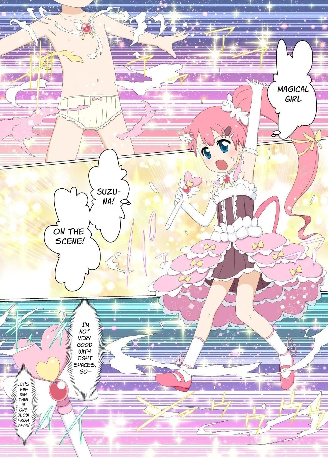 Shoshinsha Mahou Shoujo Suzuna 1 | Newbie Magical Girl Suzuna 1 - Page 3