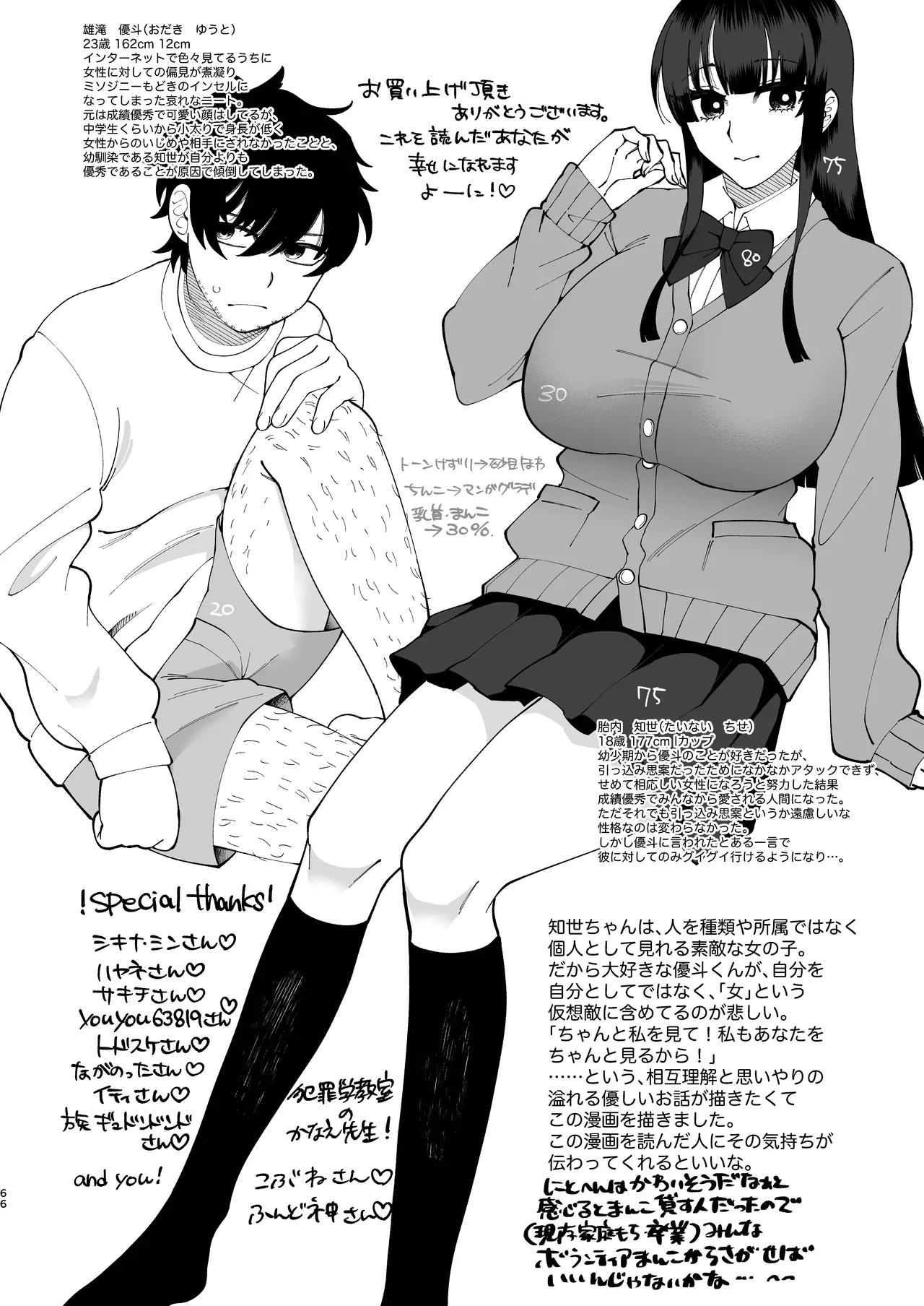 おまんこ再教育〜ネットの主張に染められたミソジニー気味な幼馴染を救済けたいっ〜 - Page 65