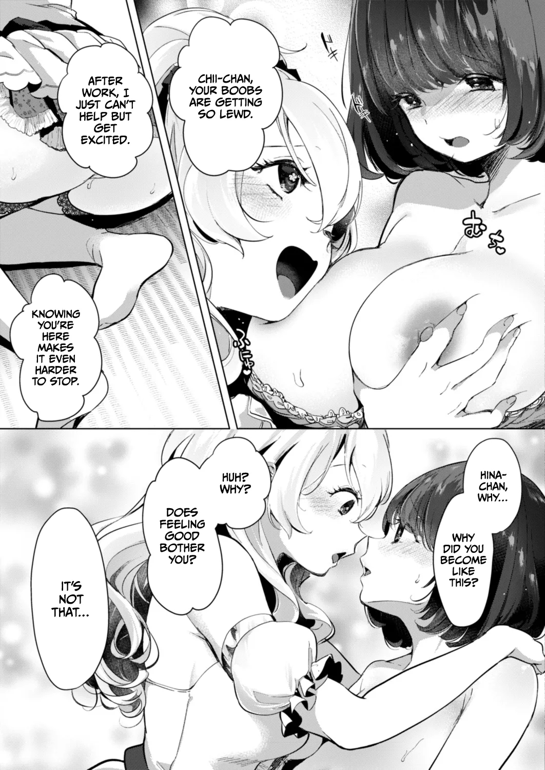 Bus Geinou Katsudou wa Yuri Ecchi no Ato de Ch. 4 Cum In Mouth - Picture 3