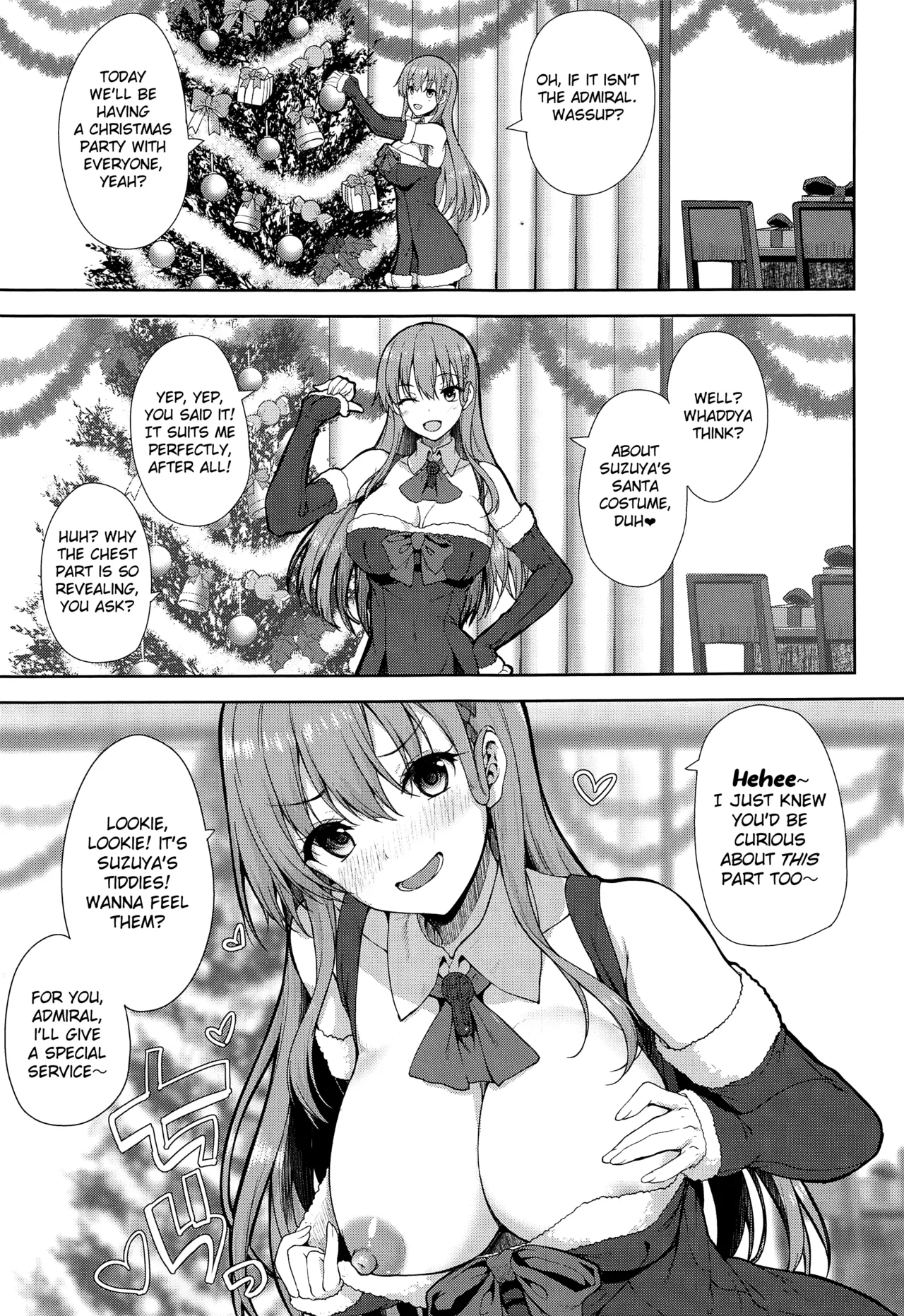 Christmas ni Kakurete Oppai Misete kureru Suzuya wa Suki desu ka? - Page 5