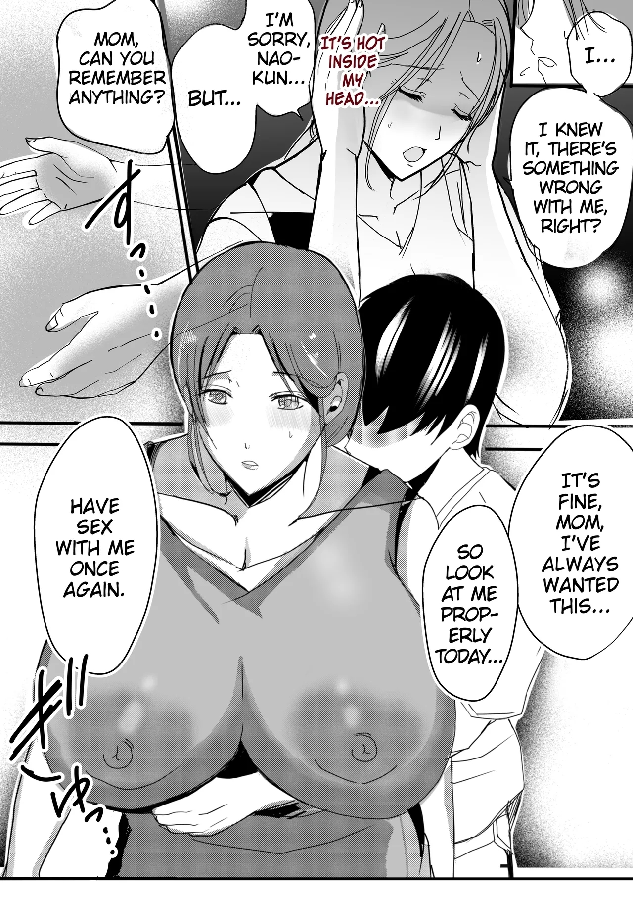 Bonyuu KaaWhen I Got Jealous And Raped My Mom With My Big Cock, She Spoiled Me And Let Me Have Creampieing Sex With Her - Page 23