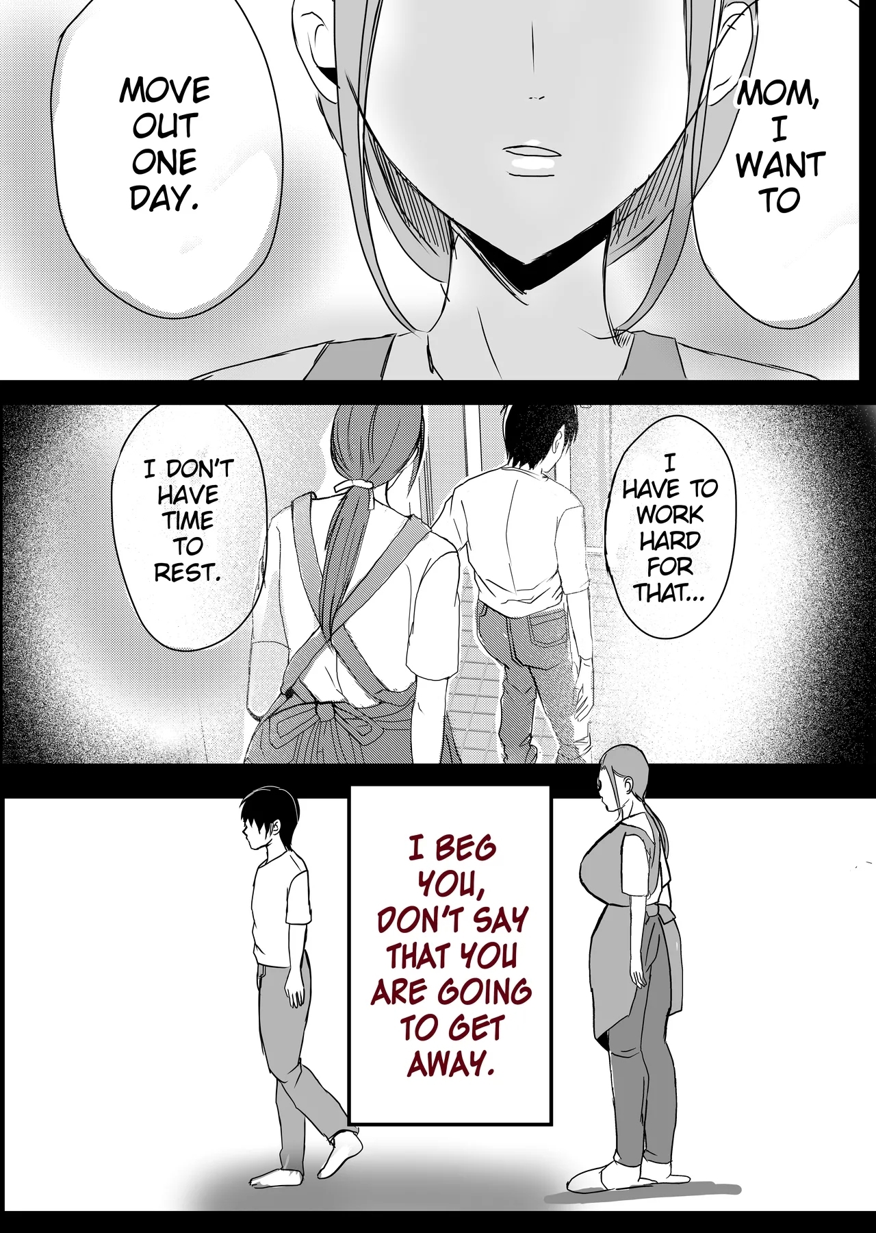 Bonyuu KaaWhen I Got Jealous And Raped My Mom With My Big Cock, She Spoiled Me And Let Me Have Creampieing Sex With Her - Page 4