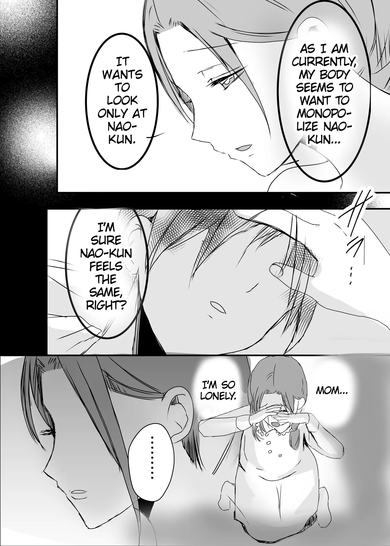 Bonyuu KaaWhen I Got Jealous And Raped My Mom With My Big Cock, She Spoiled Me And Let Me Have Creampieing Sex With Her - Page 87