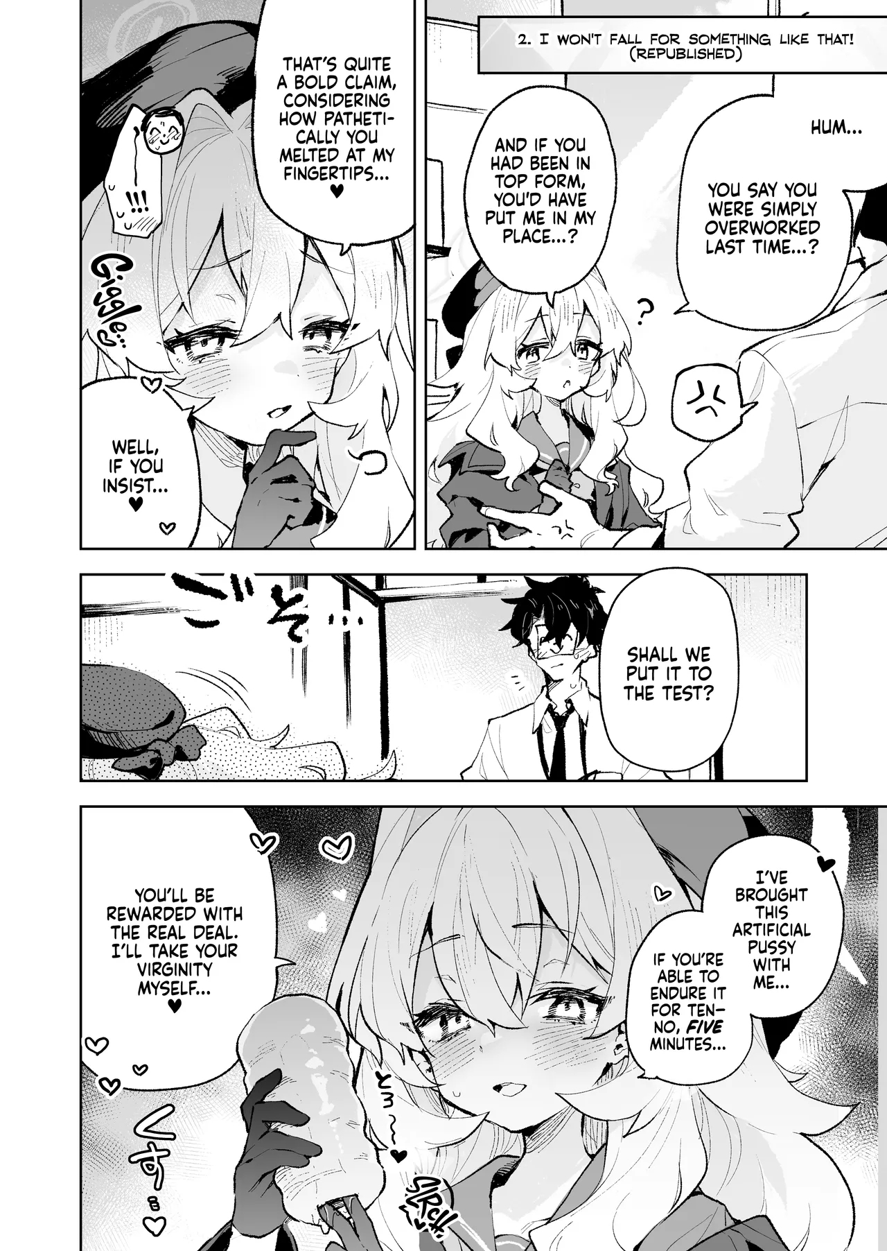 Niyaniya Kyouju no Ama Zeme Gotoki ni Makenai ga!? | I Won't Be Defeated by Professor Niyaniya's Tantalizing Temptations! - Page 11