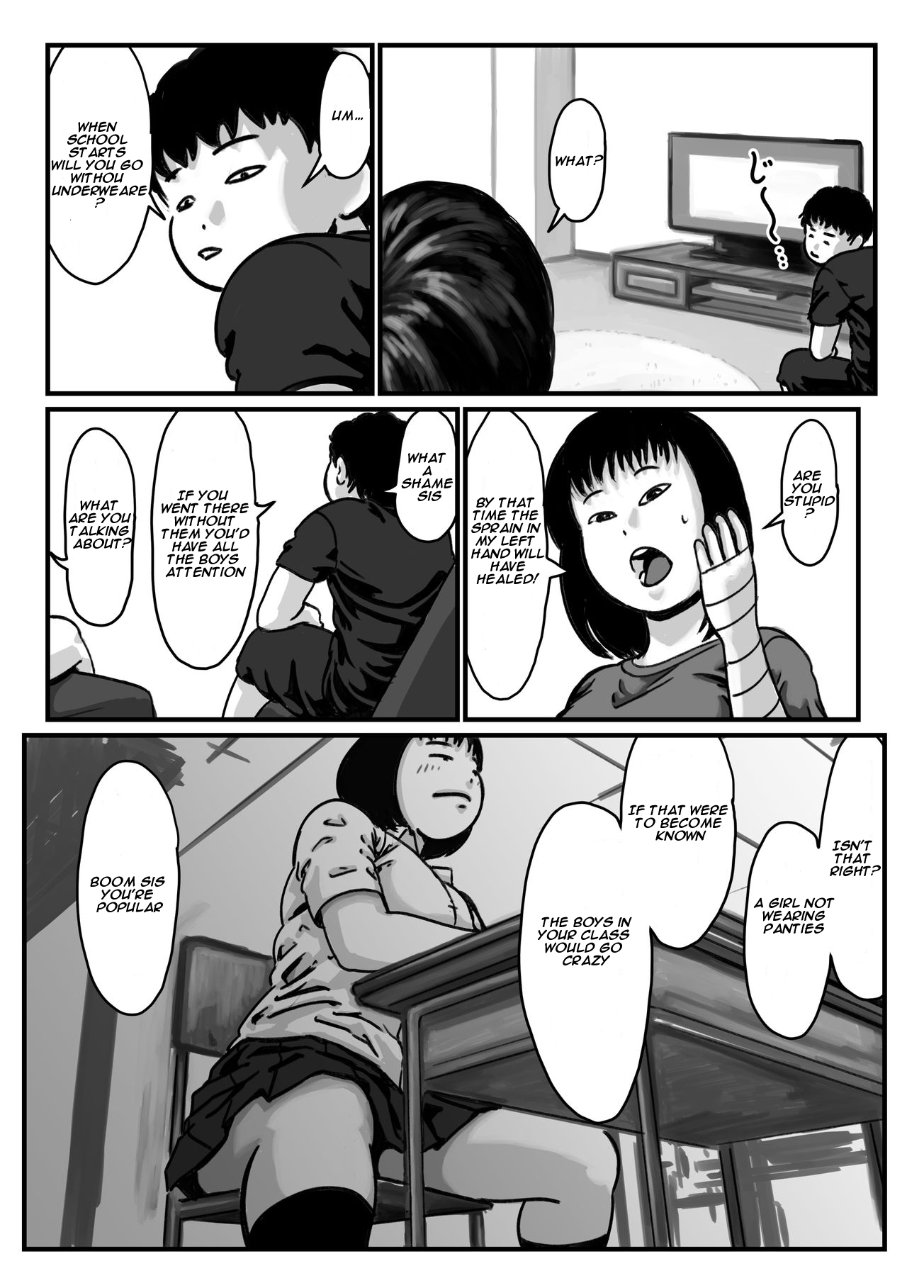 When I lost the use of both of my arms my brother started getting carried away Part 1 - Page 11