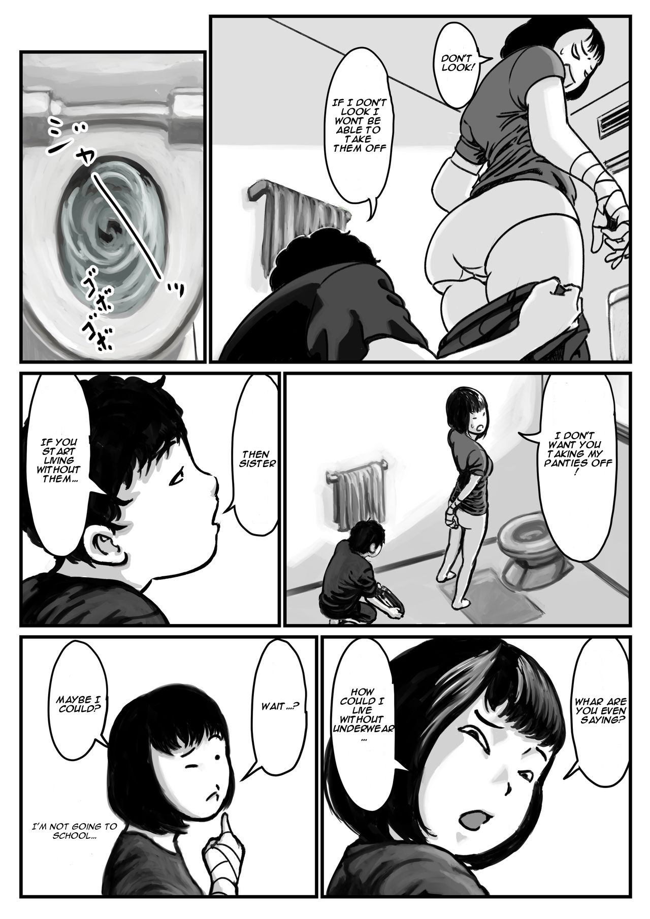 When I lost the use of both of my arms my brother started getting carried away Part 1 - Page 9