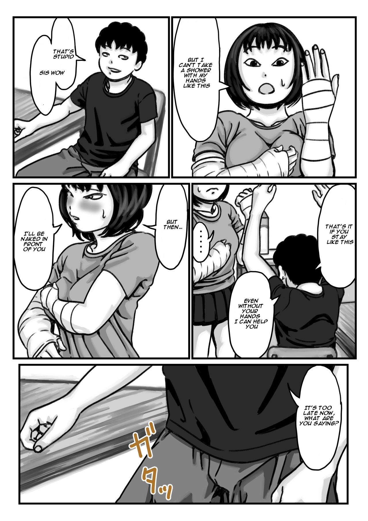When I lost the use of both of my arms my brother started getting carried away Part 2 14