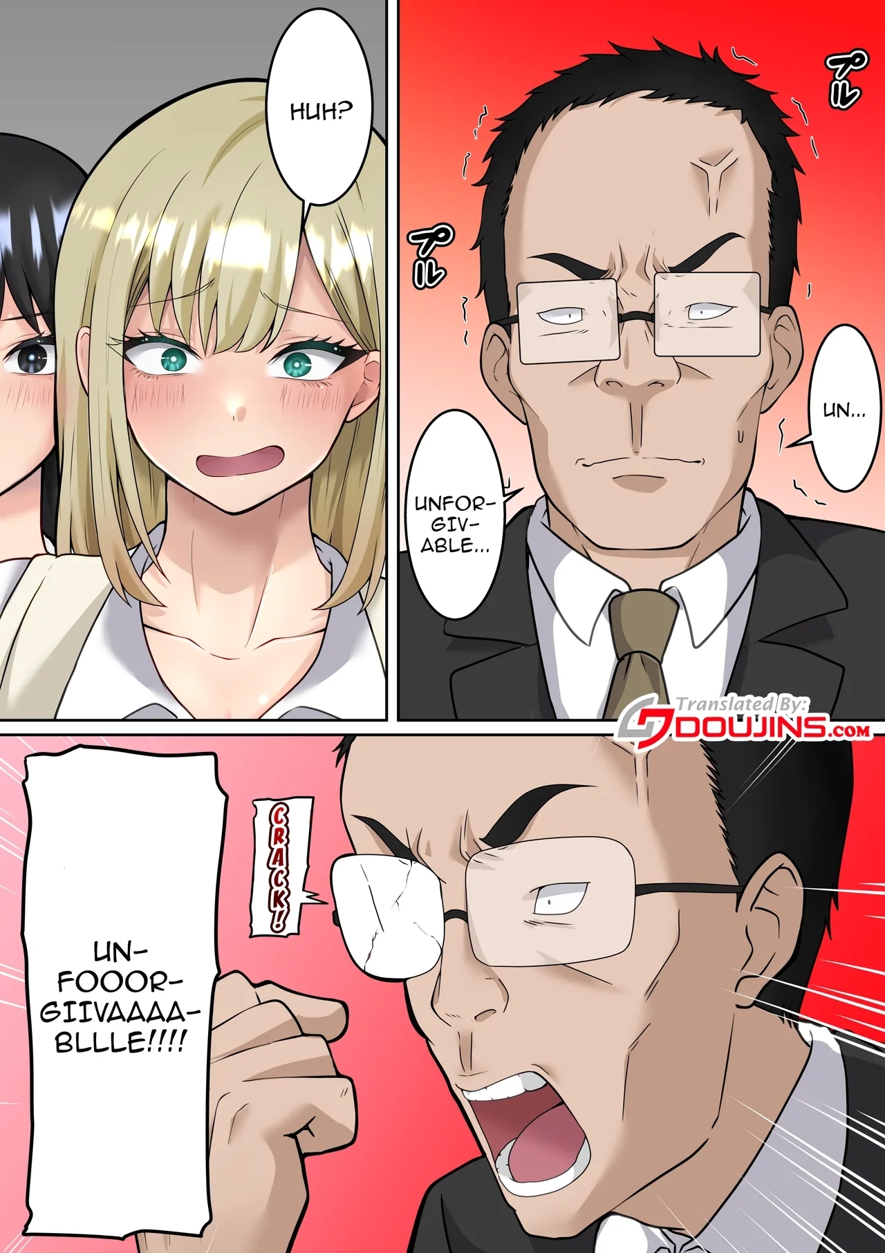 Isekai Kaeri no Chuunen Oyaji ga Gal JK-tachi ni Chikan Enzai o Fukkakerareta node Saimin Mahou de Shikaeshi suru Hanashi Zenpen /  Story About An Old Man That Just Returned From Another World Who Is Falsely Accused of Sexual Assault By A Couple Of Schoolgirls So He Takes Revenge On Them Using Hypnosis Magic 4