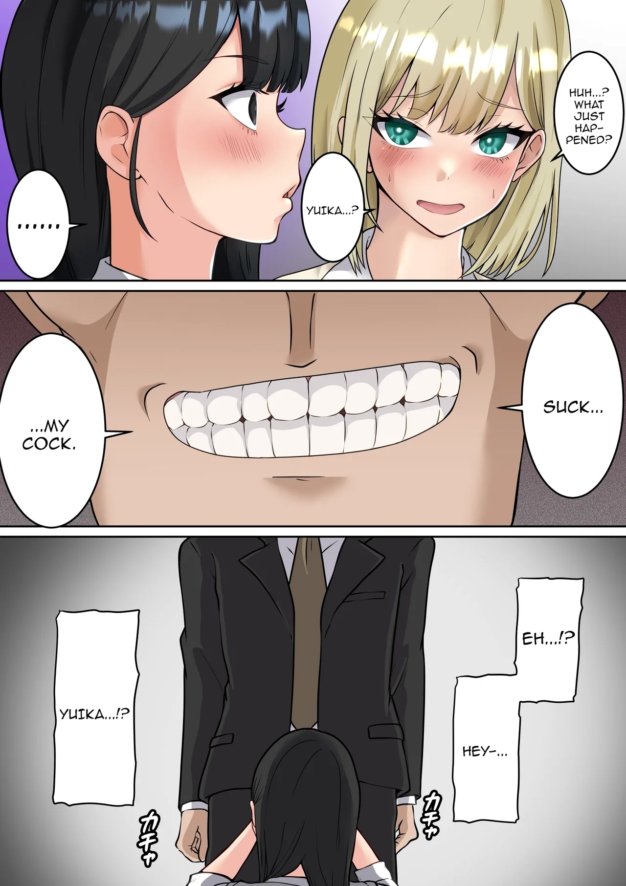 Isekai Kaeri no Chuunen Oyaji ga Gal JK-tachi ni Chikan Enzai o Fukkakerareta node Saimin Mahou de Shikaeshi suru Hanashi Zenpen /  Story About An Old Man That Just Returned From Another World Who Is Falsely Accused of Sexual Assault By A Couple Of Schoolgirls So He Takes Revenge On Them Using Hypnosis Magic 6