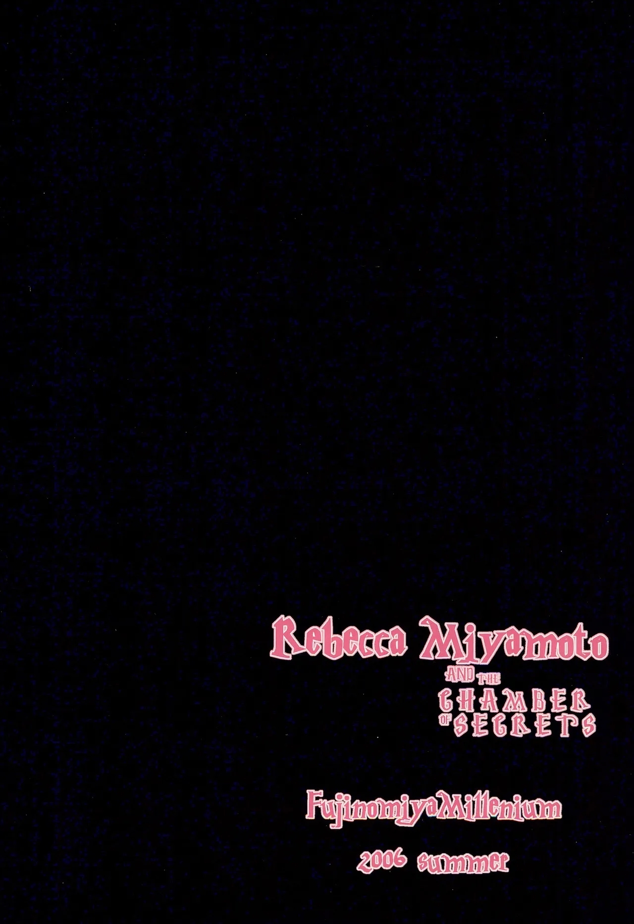 Rebecca Miyamoto to Himitsu no Heya - Page 30