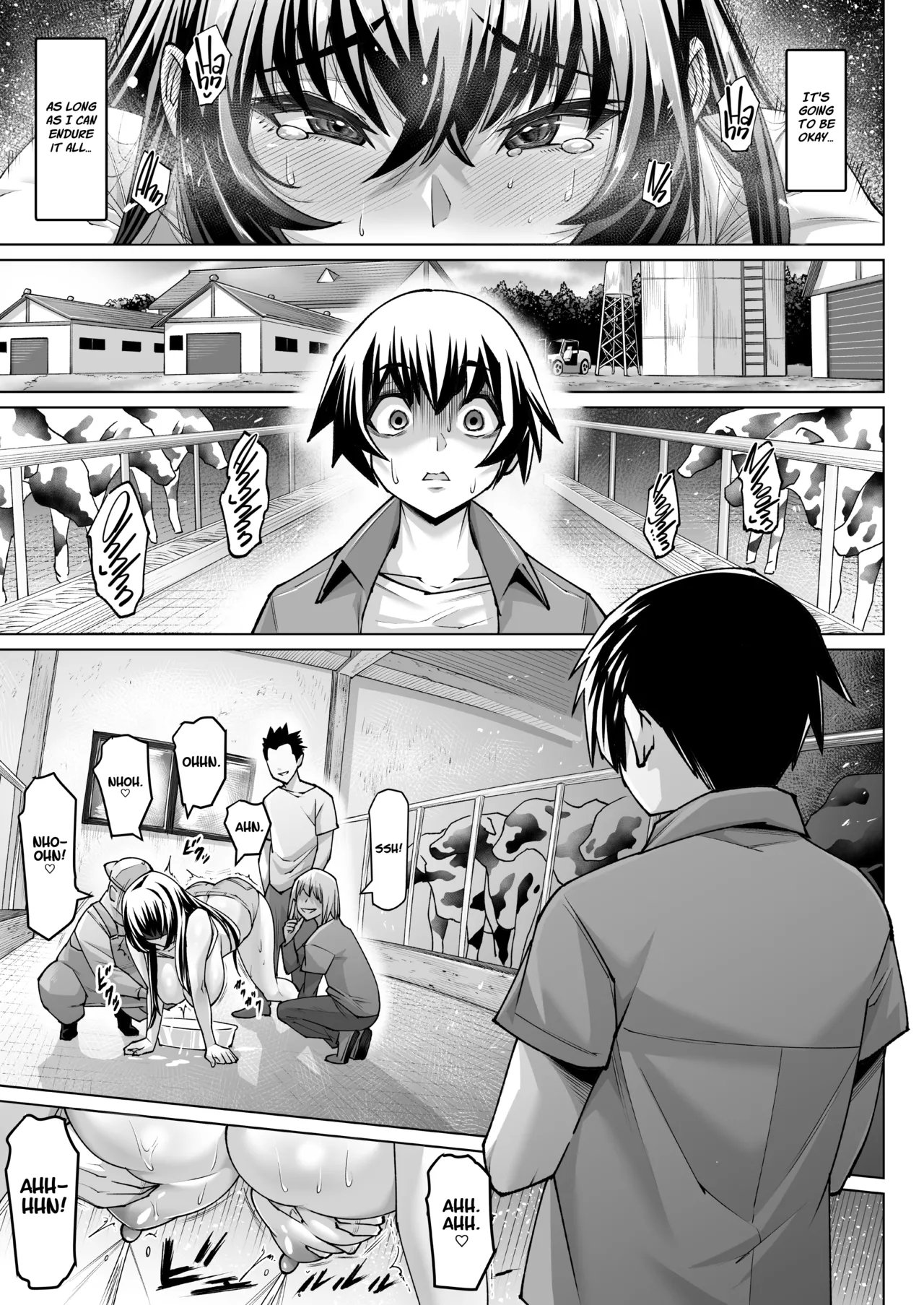 Mesu Ushi Mama Netorare Bokujou Ushinoo ma na 34 sai1 - Page 23