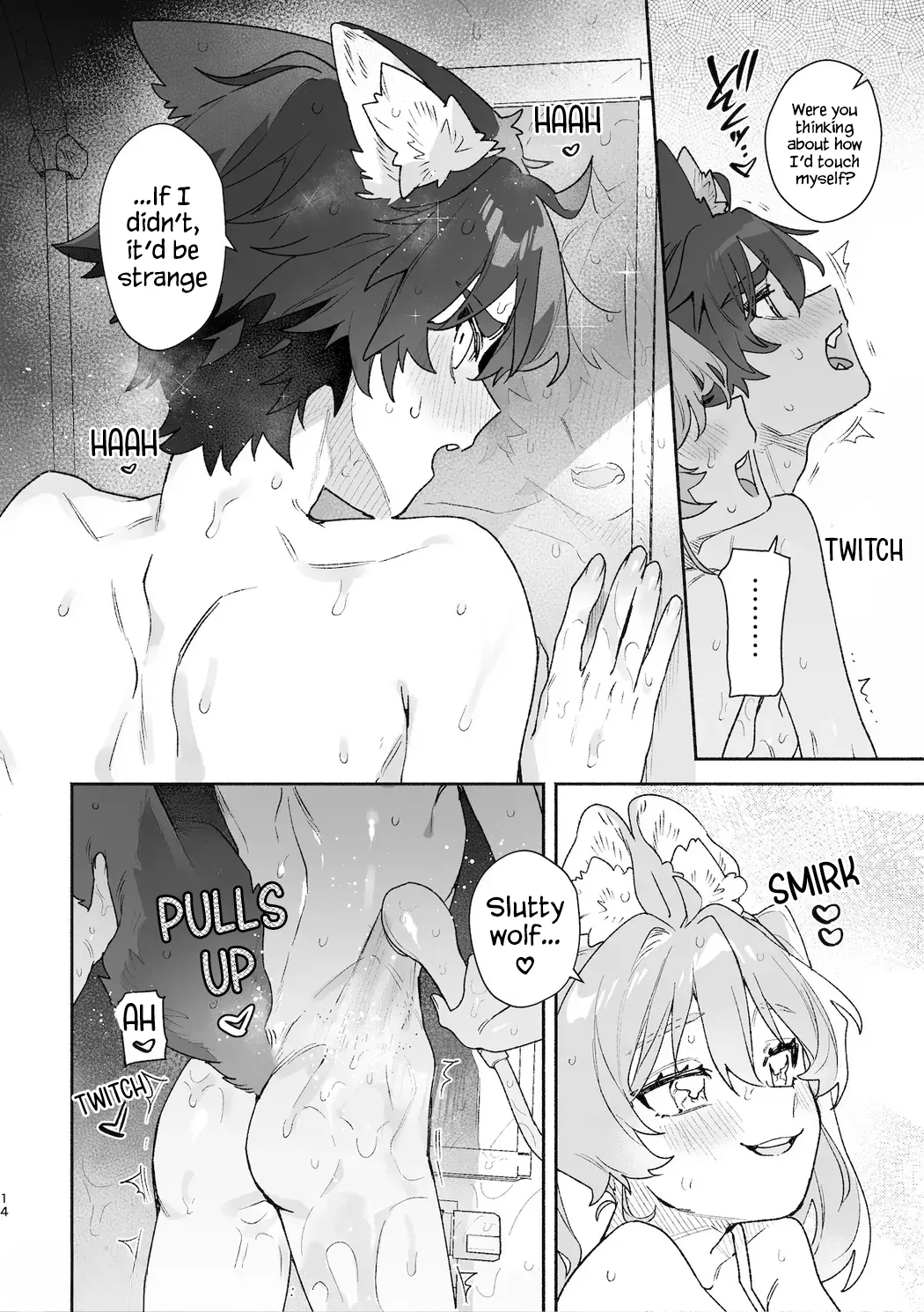 ♂ ga uke. Usagikun 2 | ♂ is the bottom. Rabbitkun 2 - Page 16
