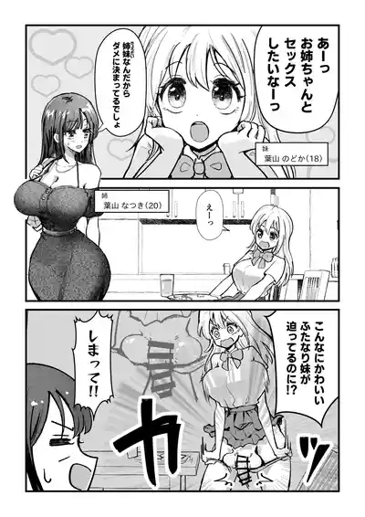 ふたなり妹が大好きなお姉ちゃんを睡眠○する話 2