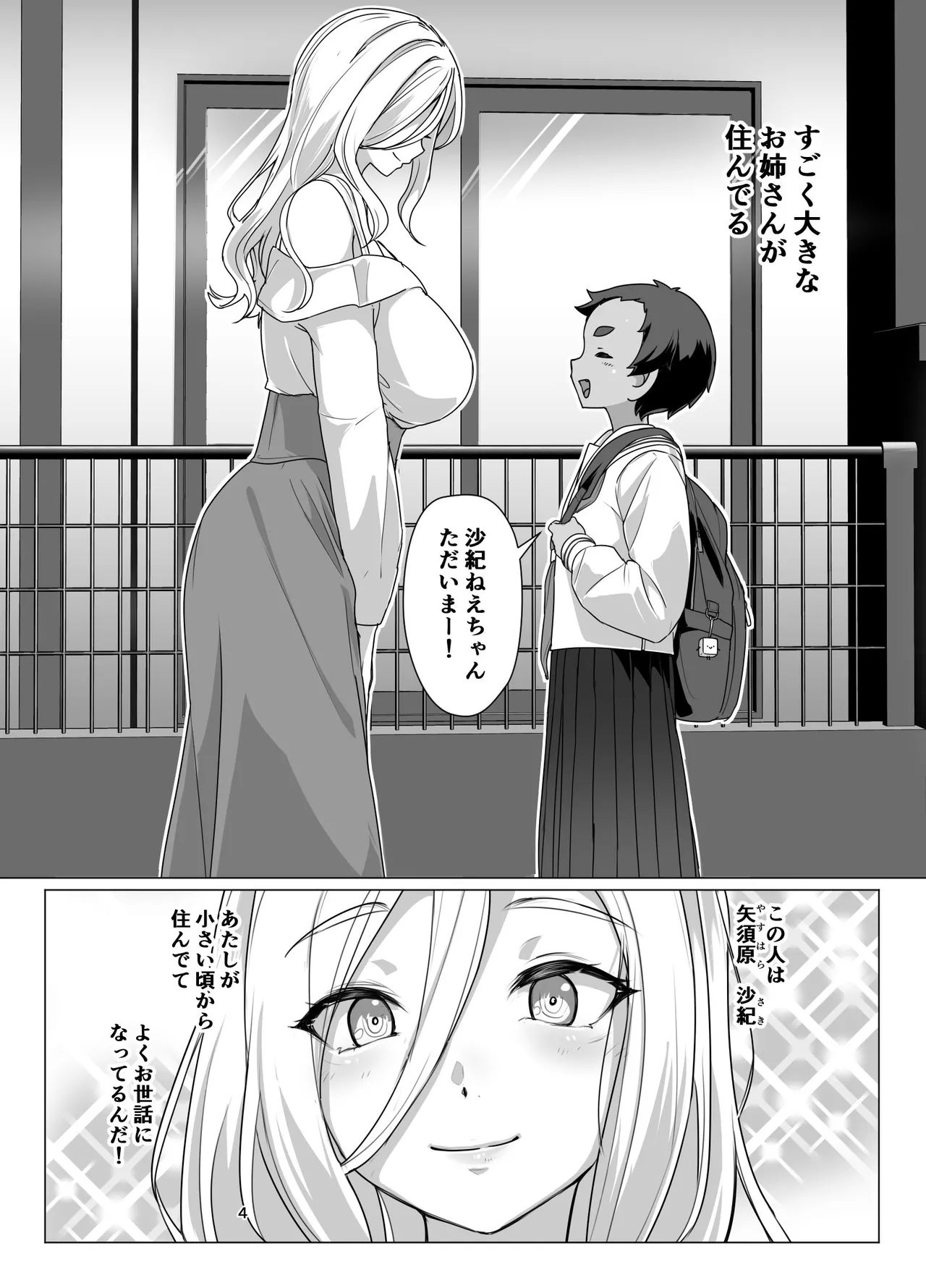 Ookina Onee-san to no Kinmitu na Kankei - Page 3