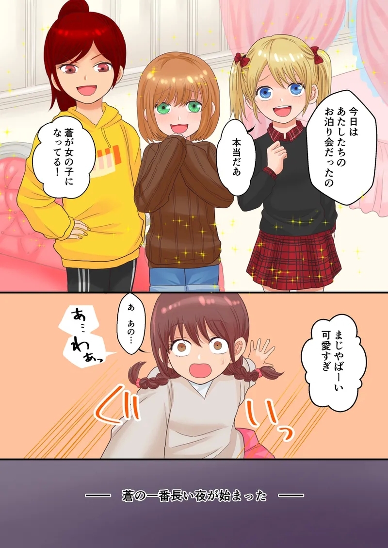 Toaru TS Musume, Joshi o Tomari-kai de Iroiro Sareru Ohanashi - Page 9
