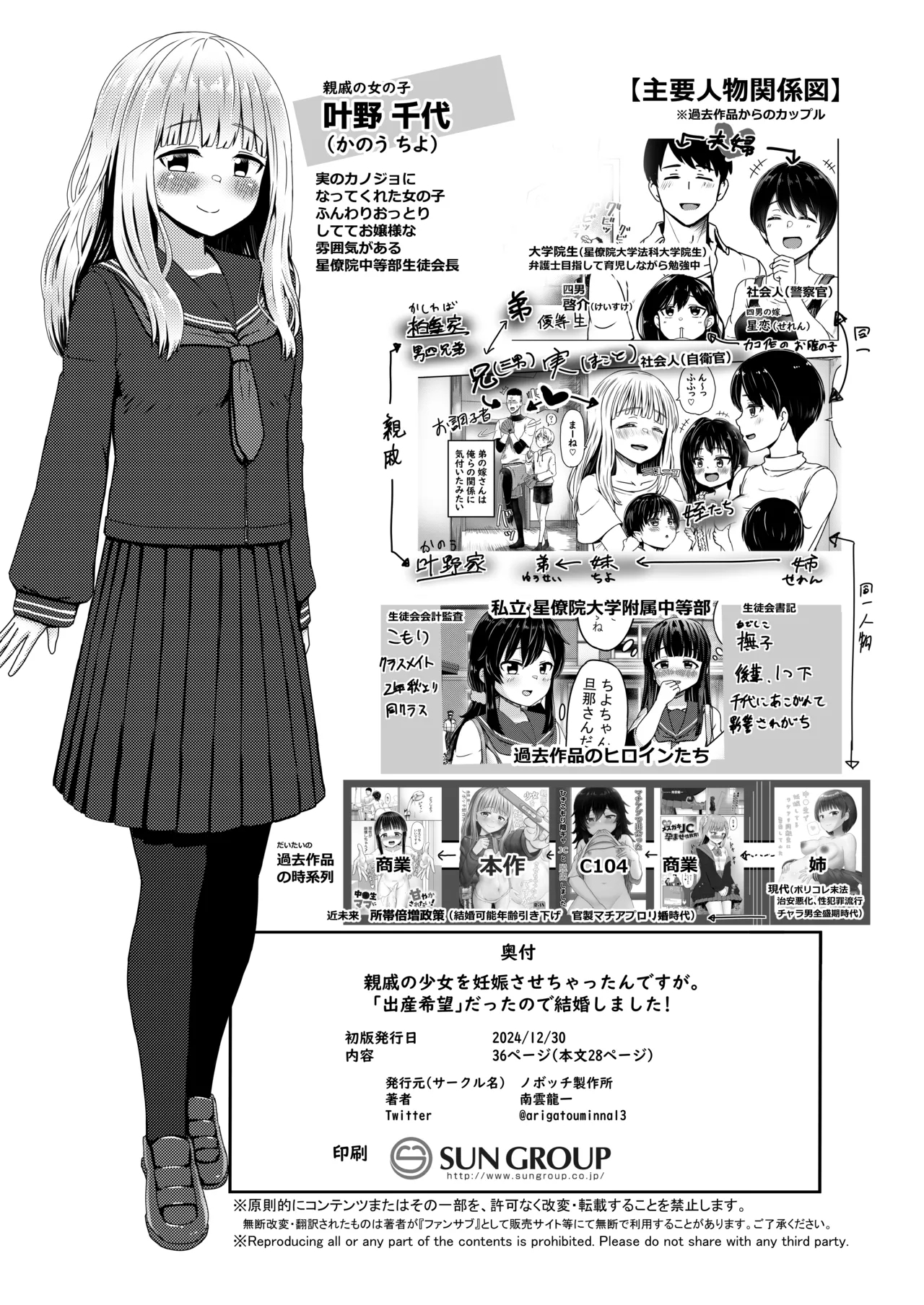 Shinseki no Shoujo o Ninshin sasechattan desu ga. "Shussan Kibou" datta node Kekkon shimashita! - Page 37