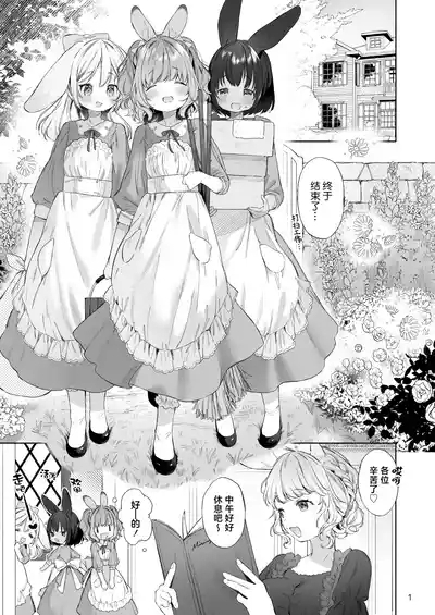 Usamimimaid to koibitoH | 兔兔耳朵小女仆和恋人色色 2