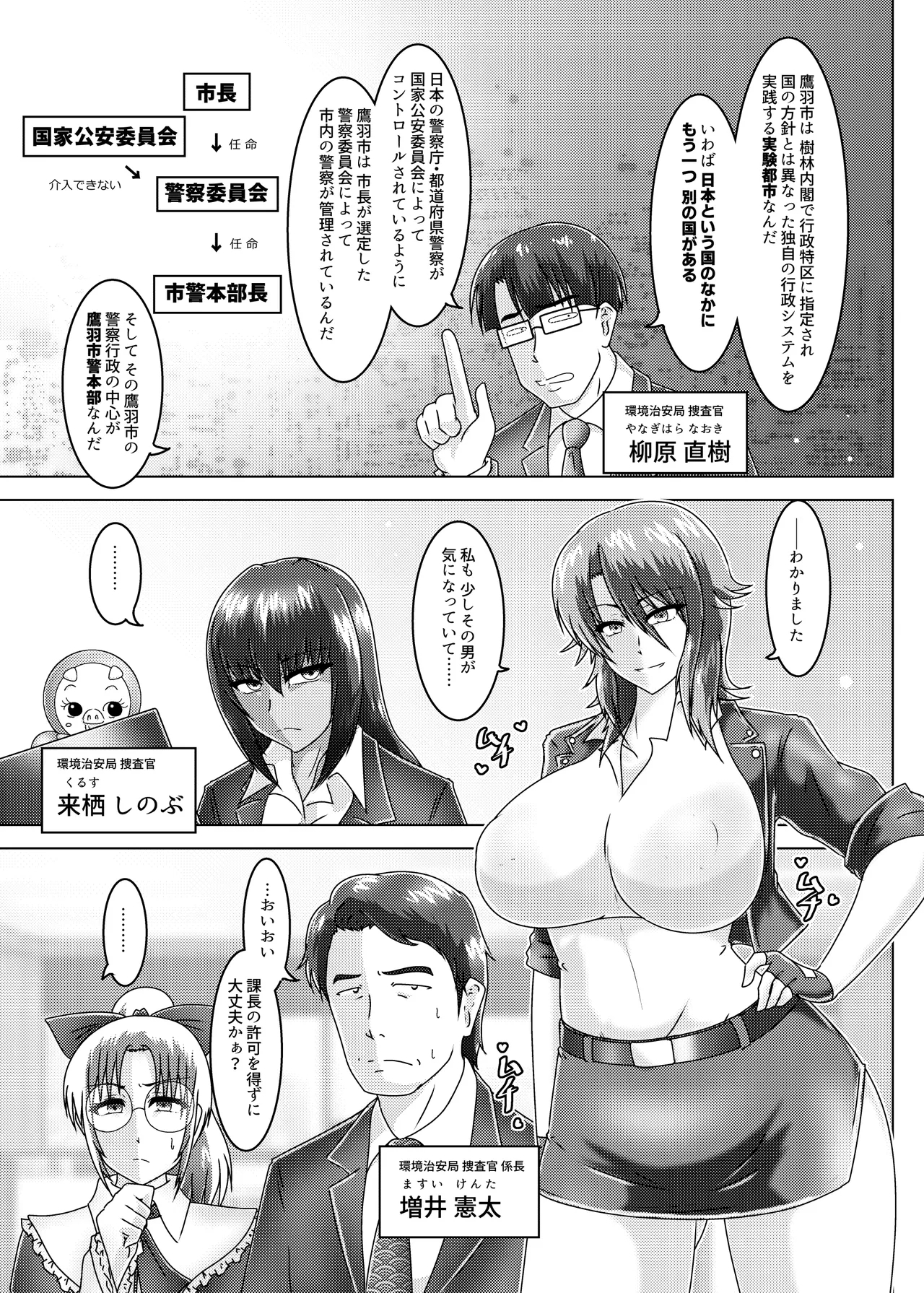 SluttishKankyou Chian Kyoku Sousakan Mitsurugi Kagami - - Page 10