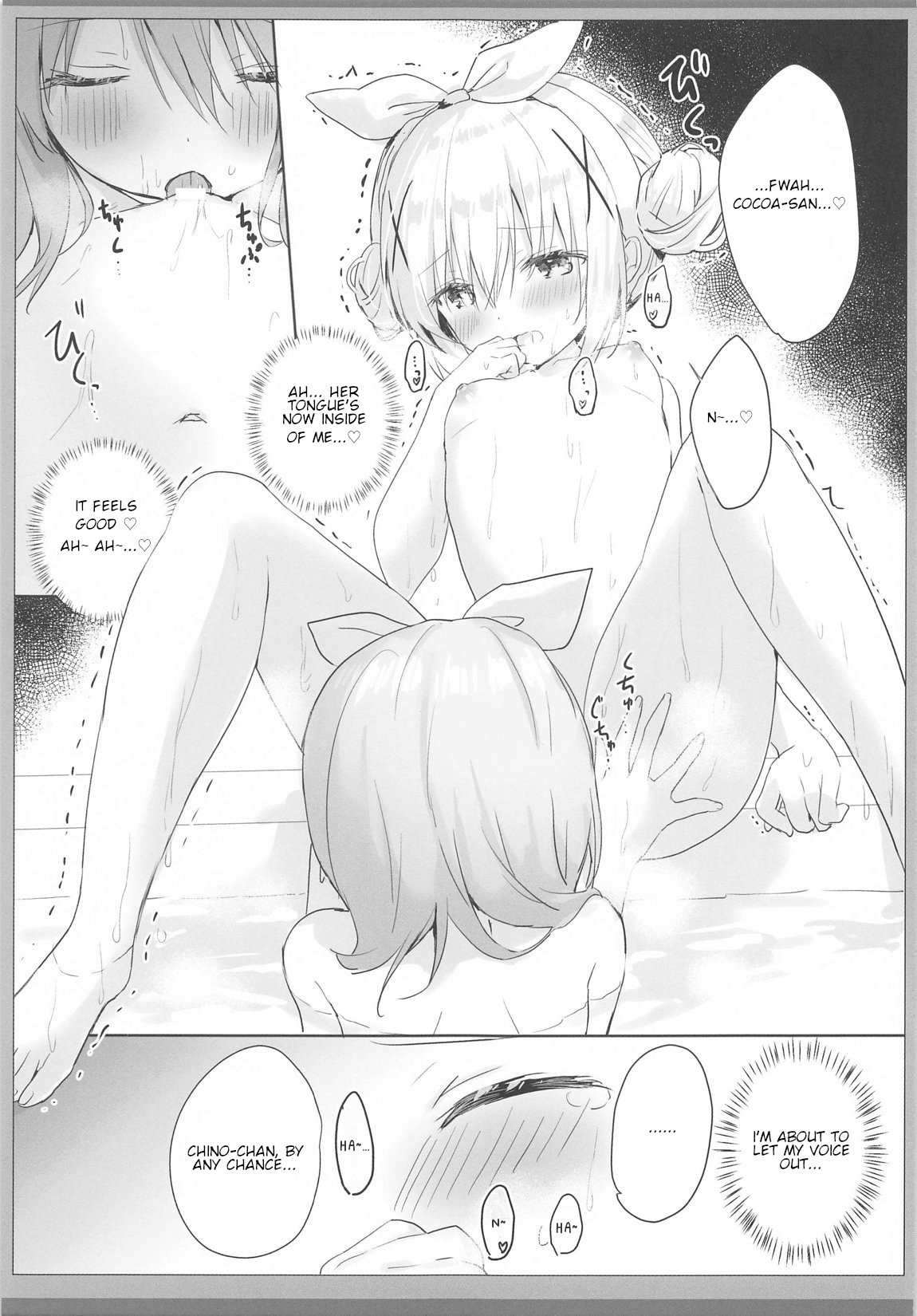 (C105) [Ame Usagi (Amedamacon)] Chino-chan to Hokahoka Ofuro Ecchi | Steaming Bath Sex with Chino-chan (Gochuumon wa Usagi desu ka?) [English] [Lolitist] 6