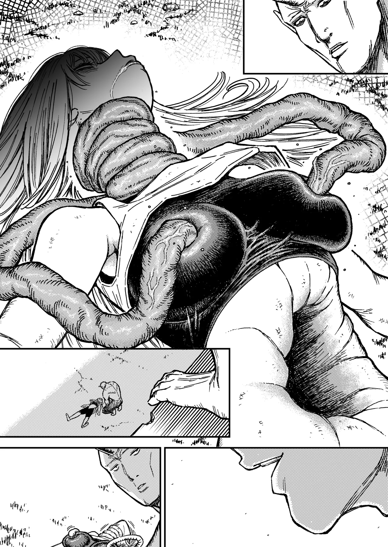 Destruction Destruction ヒロイン首絞め完全敗北 - Page 27