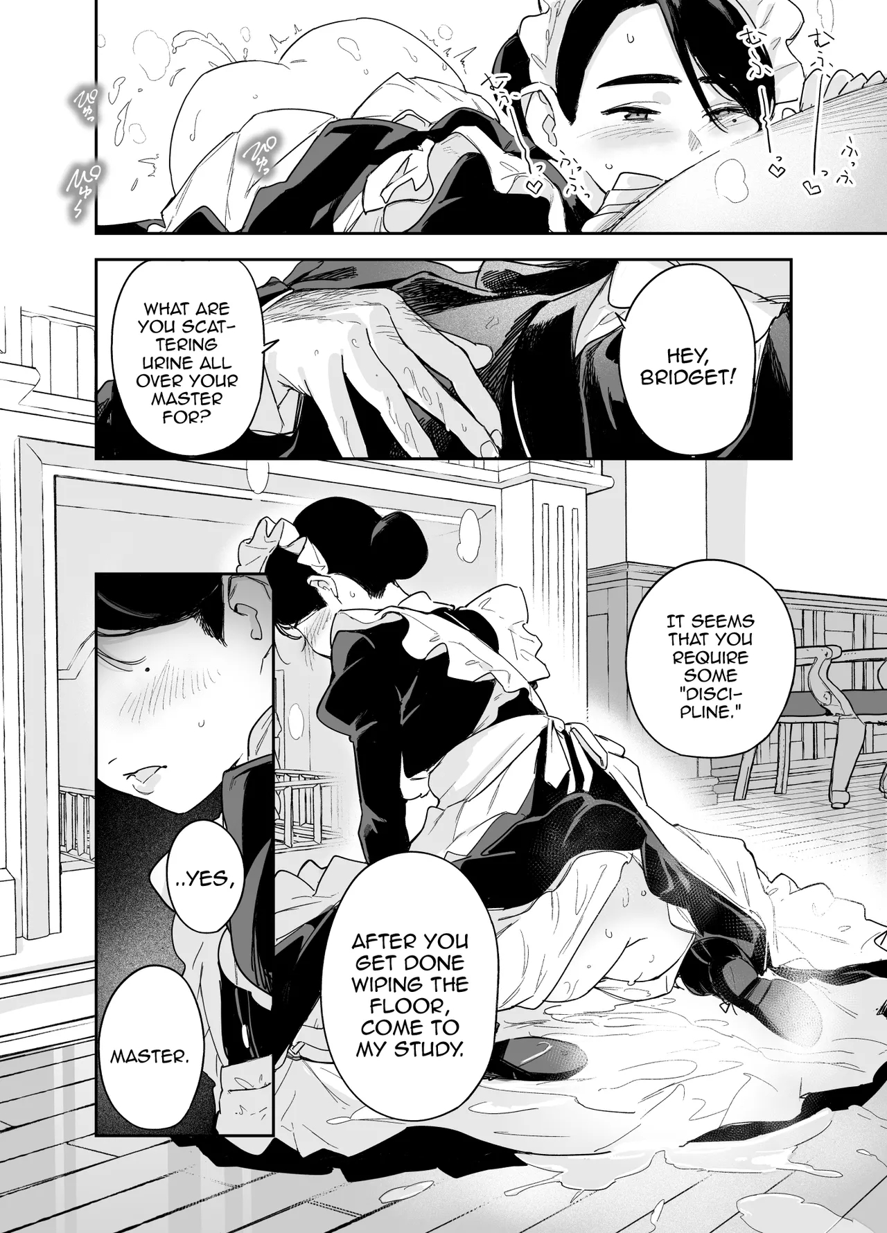 Wagaya no Housemaid Bridget Sei no Gohoushi/  My Housemaid Bridget's Sexual Service ~ Everything From Fireplace Cleaning, To Babymaking - Page 9