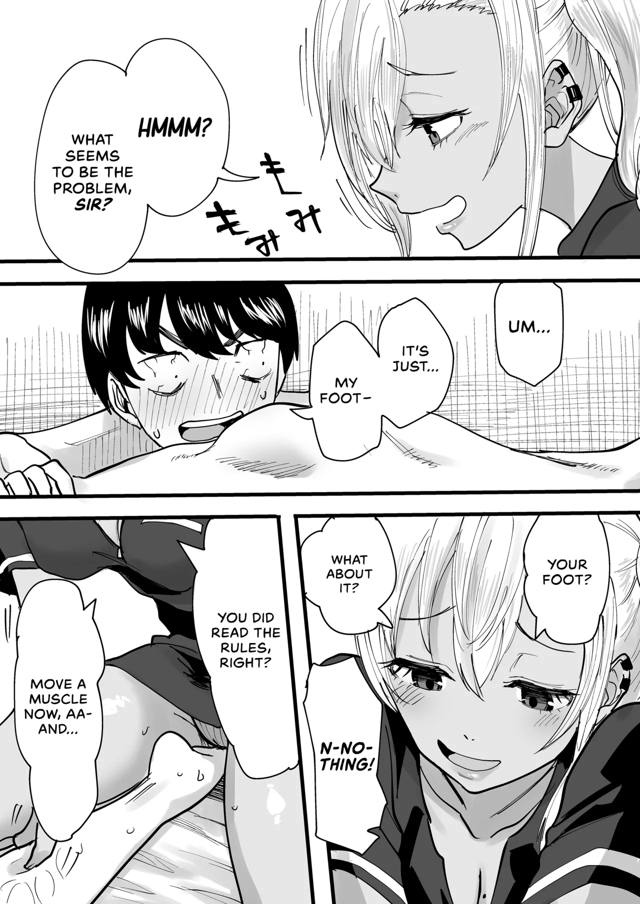 Kurogal Men-esthe Jou ga Yarasetekureru Hanashi | Happy Endings with a Tanned Gyaru Massage Therapist - Page 11