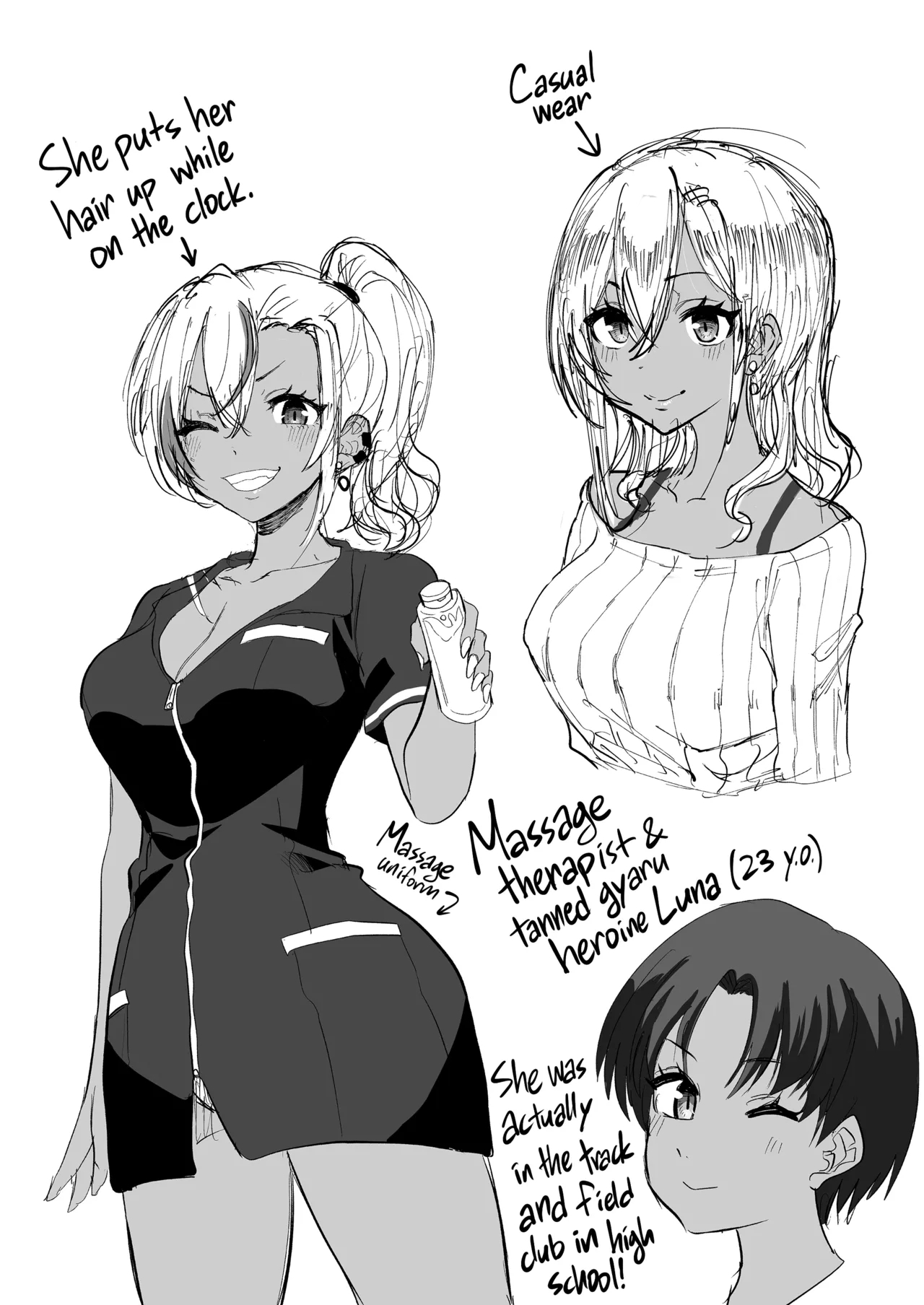 Kurogal Men-esthe Jou ga Yarasetekureru Hanashi | Happy Endings with a Tanned Gyaru Massage Therapist - Page 42